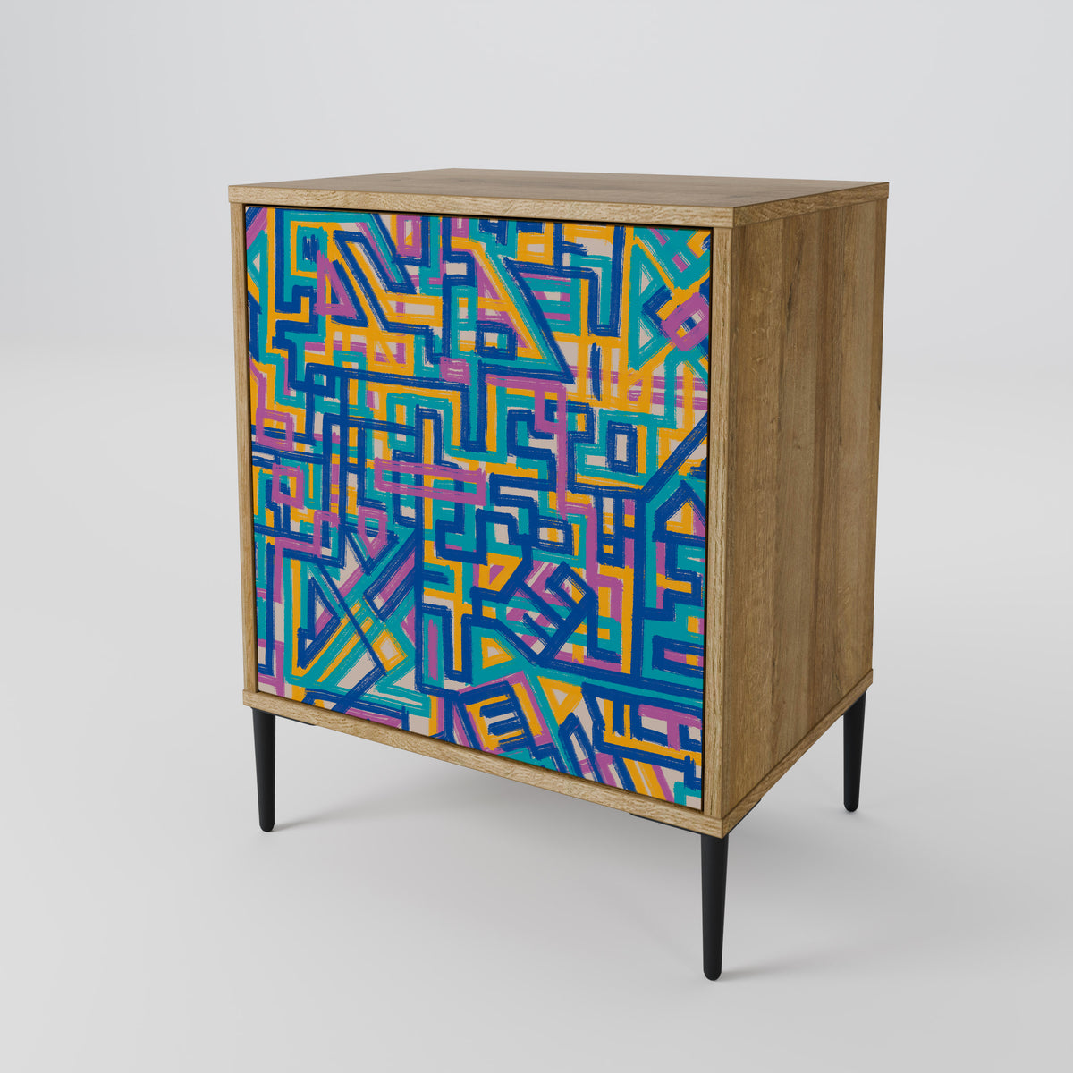 MEMORIES MAP 1-Door Sideboard