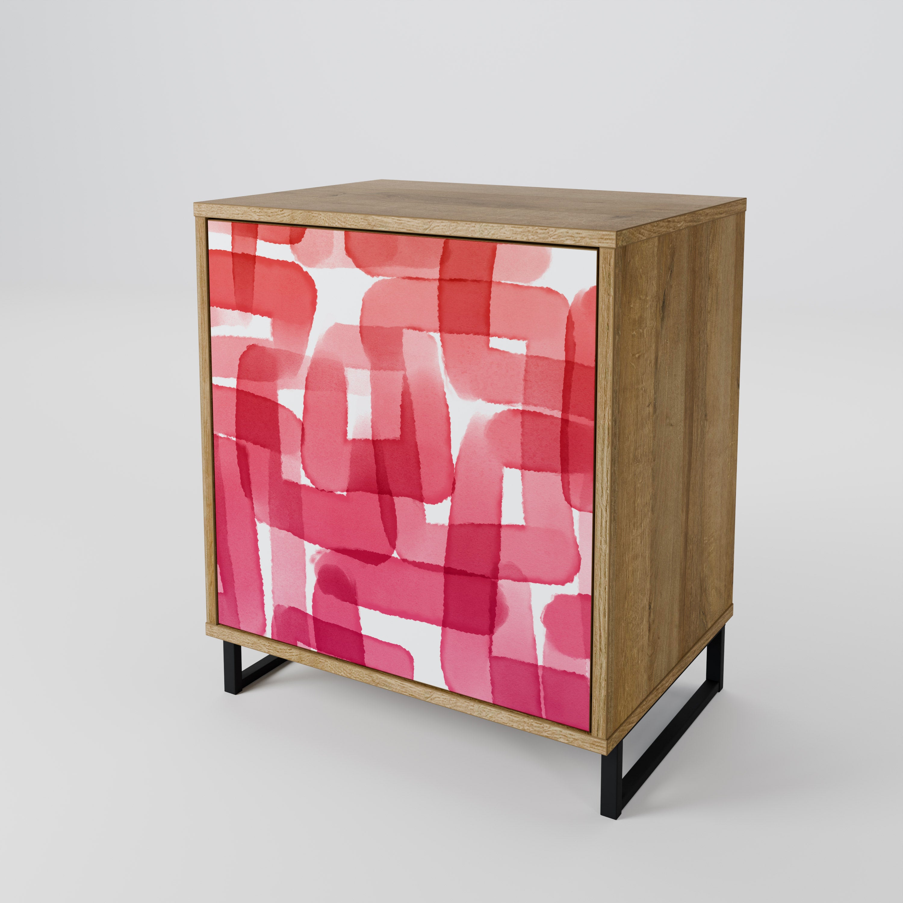 KALEIDOSCOPIC CUBISM 1-Door Sideboard