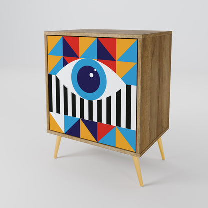 ABSTRACTION AND GEOMETRY 1-Door Sideboard