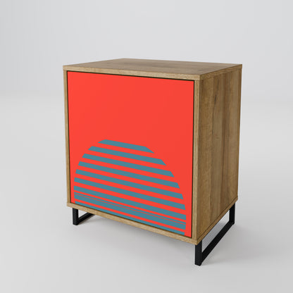 RISING GEOMETRY STARS 1-Door Sideboard
