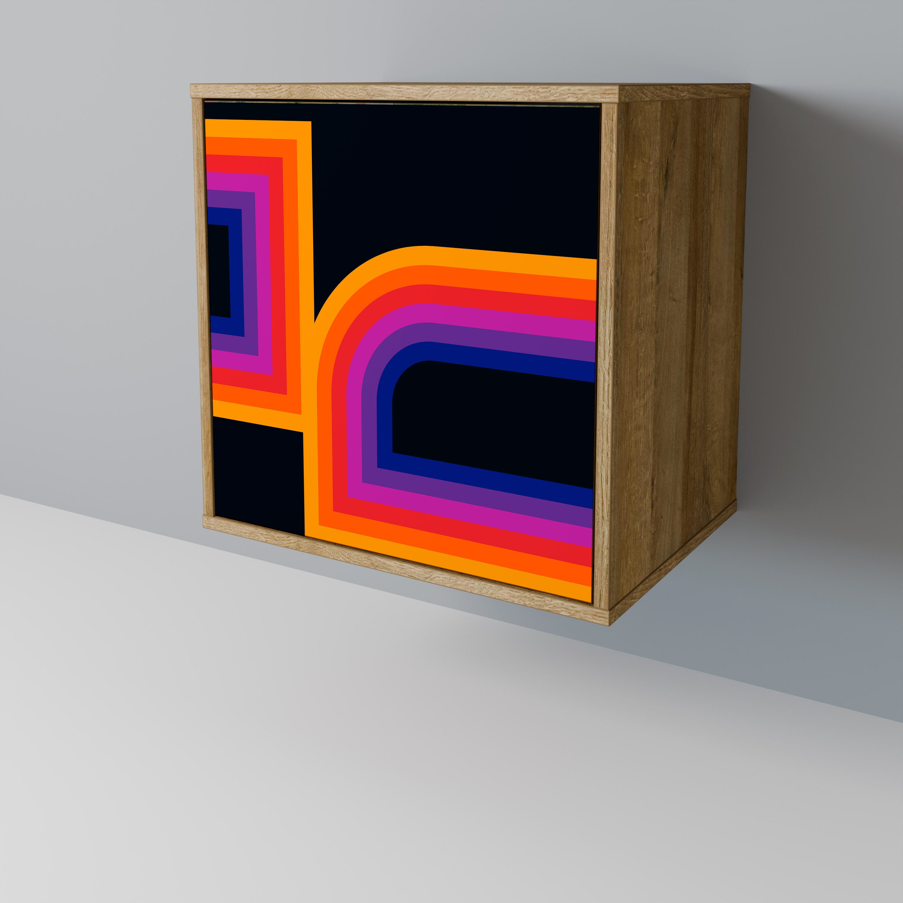 BLINDED BY THE LIGHTS 1-Door Sideboard