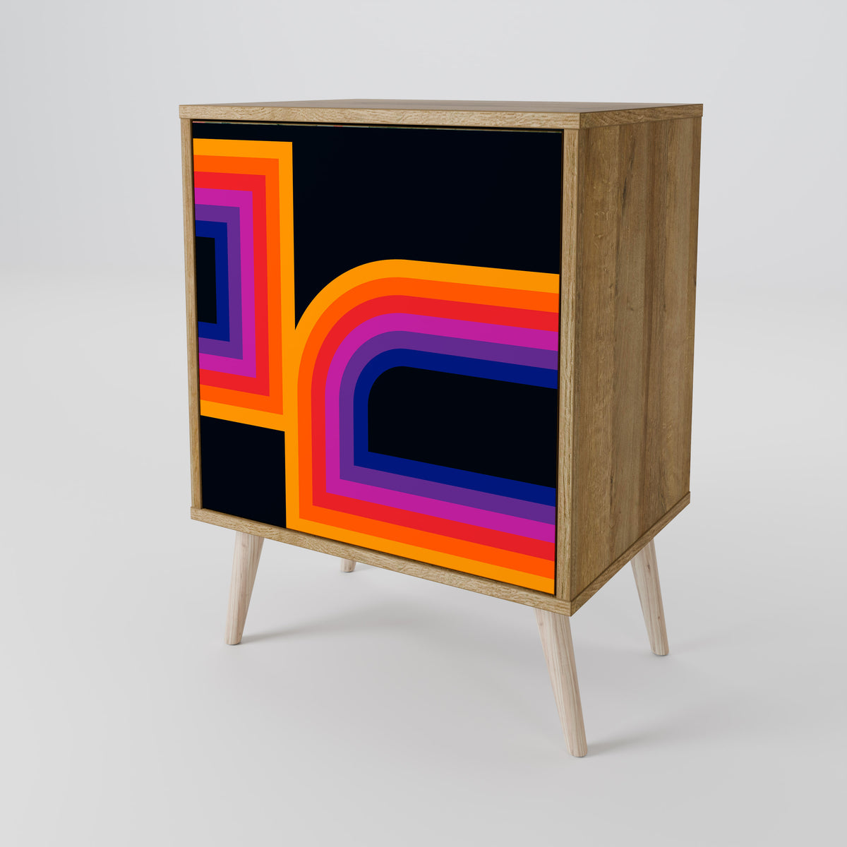 BLINDED BY THE LIGHTS 1-Door Sideboard