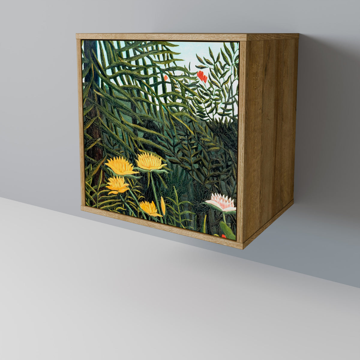 VIRGIN FOREST WITH SUNSET 1-Door Sideboard