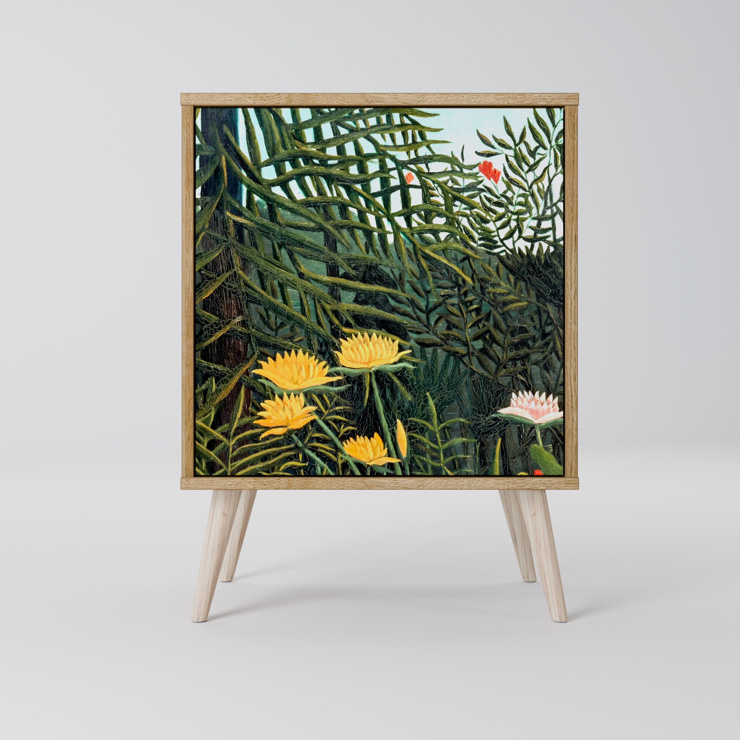 VIRGIN FOREST WITH SUNSET 1-Door Sideboard