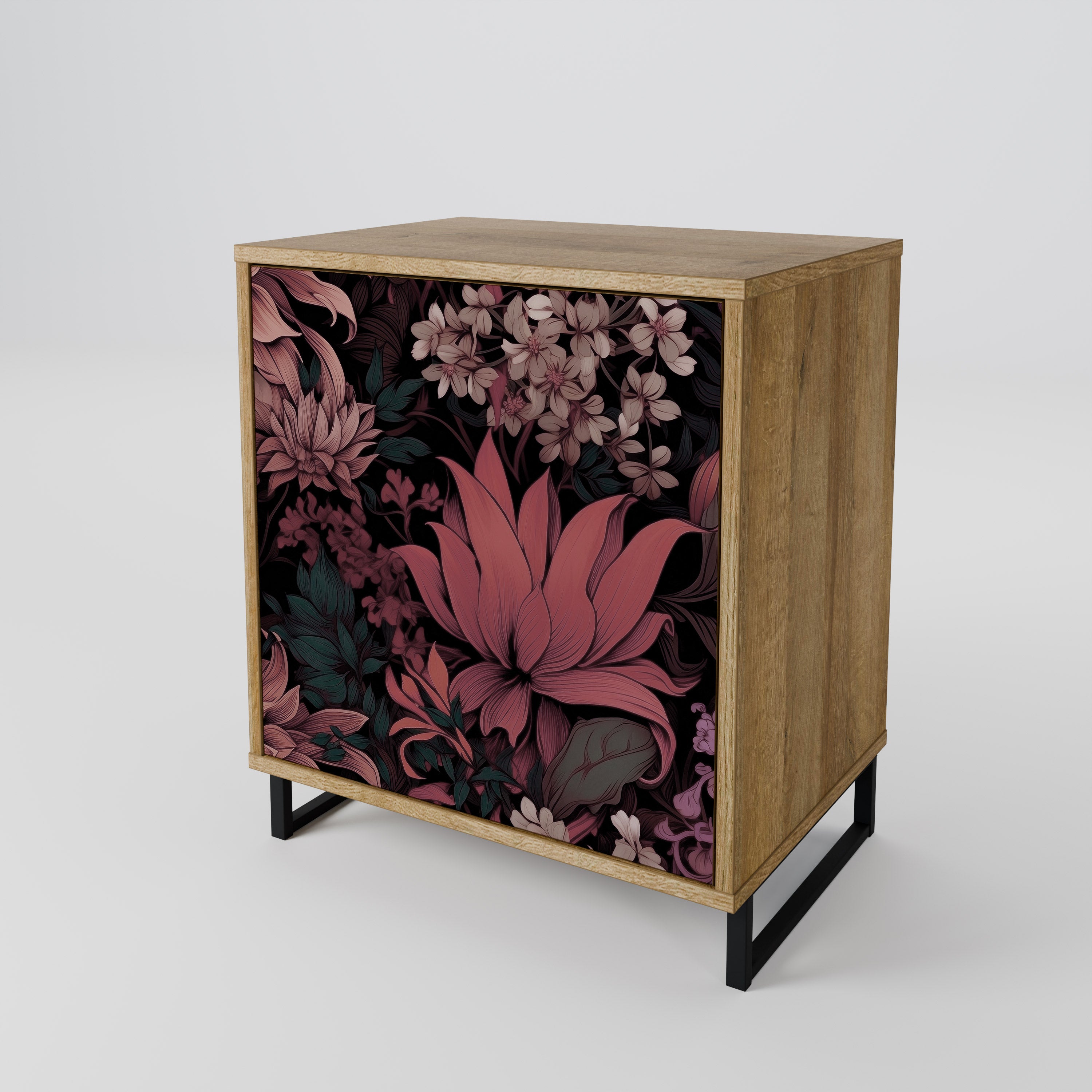FLORAL WHISPER 1-Door Sideboard