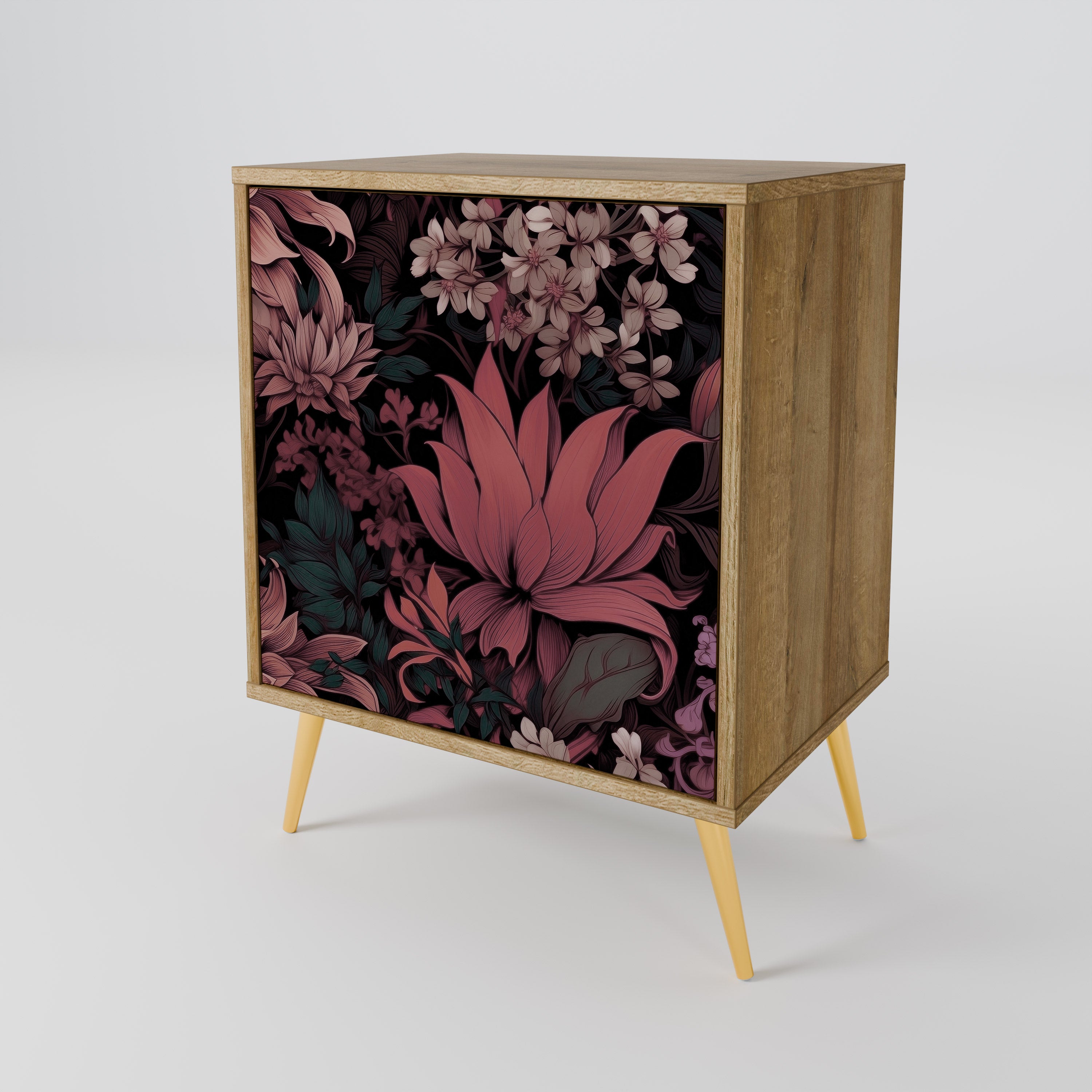 FLORAL WHISPER 1-Door Sideboard
