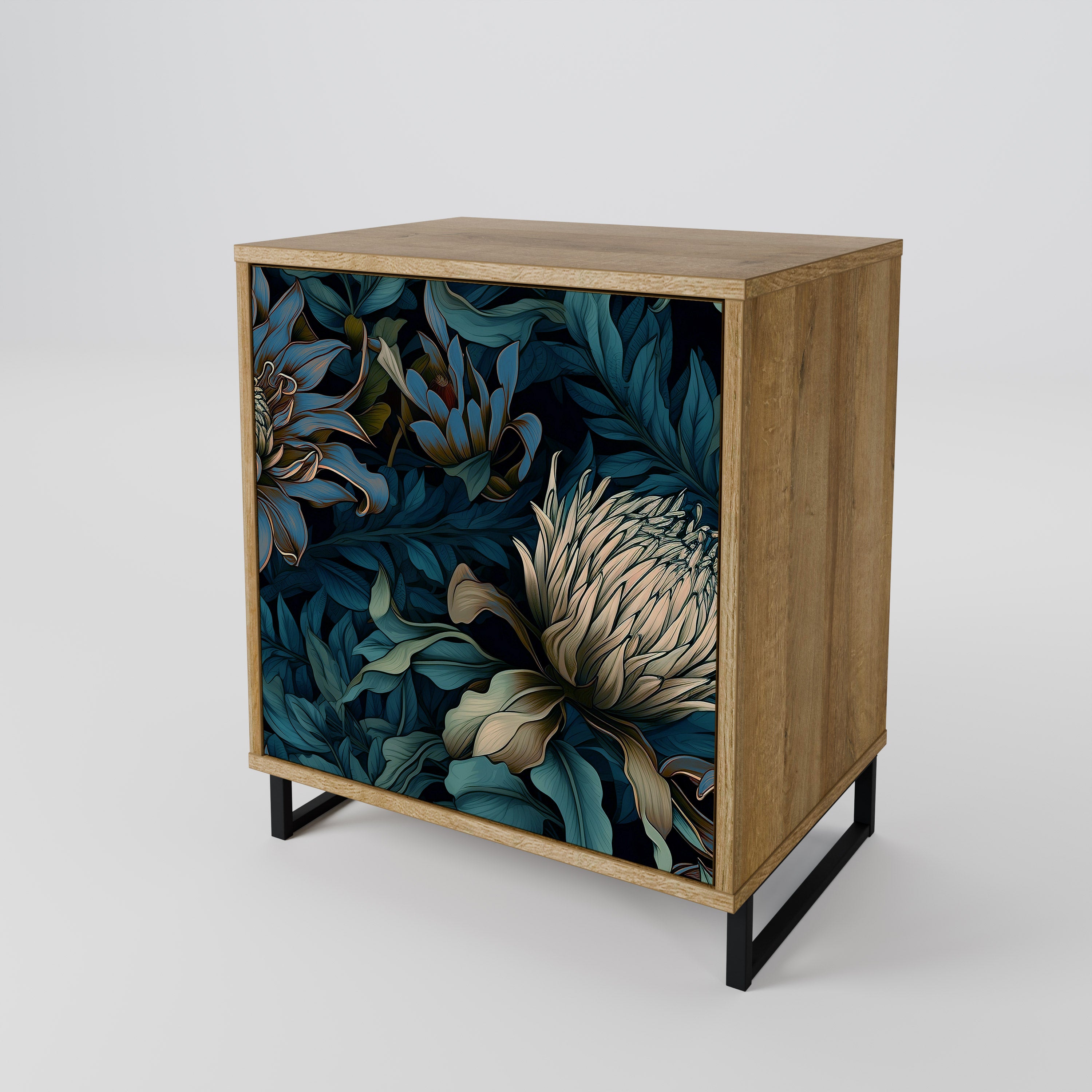 TWILIGHT BLOOM 1-Door Sideboard