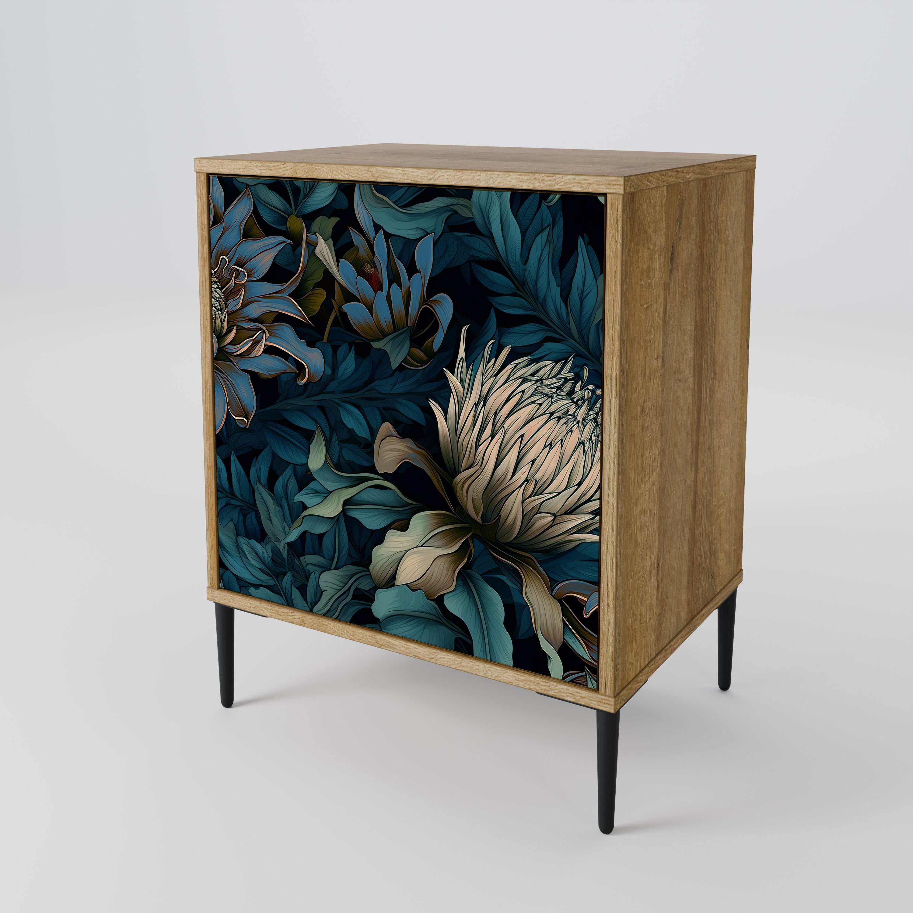 TWILIGHT BLOOM 1-Door Sideboard