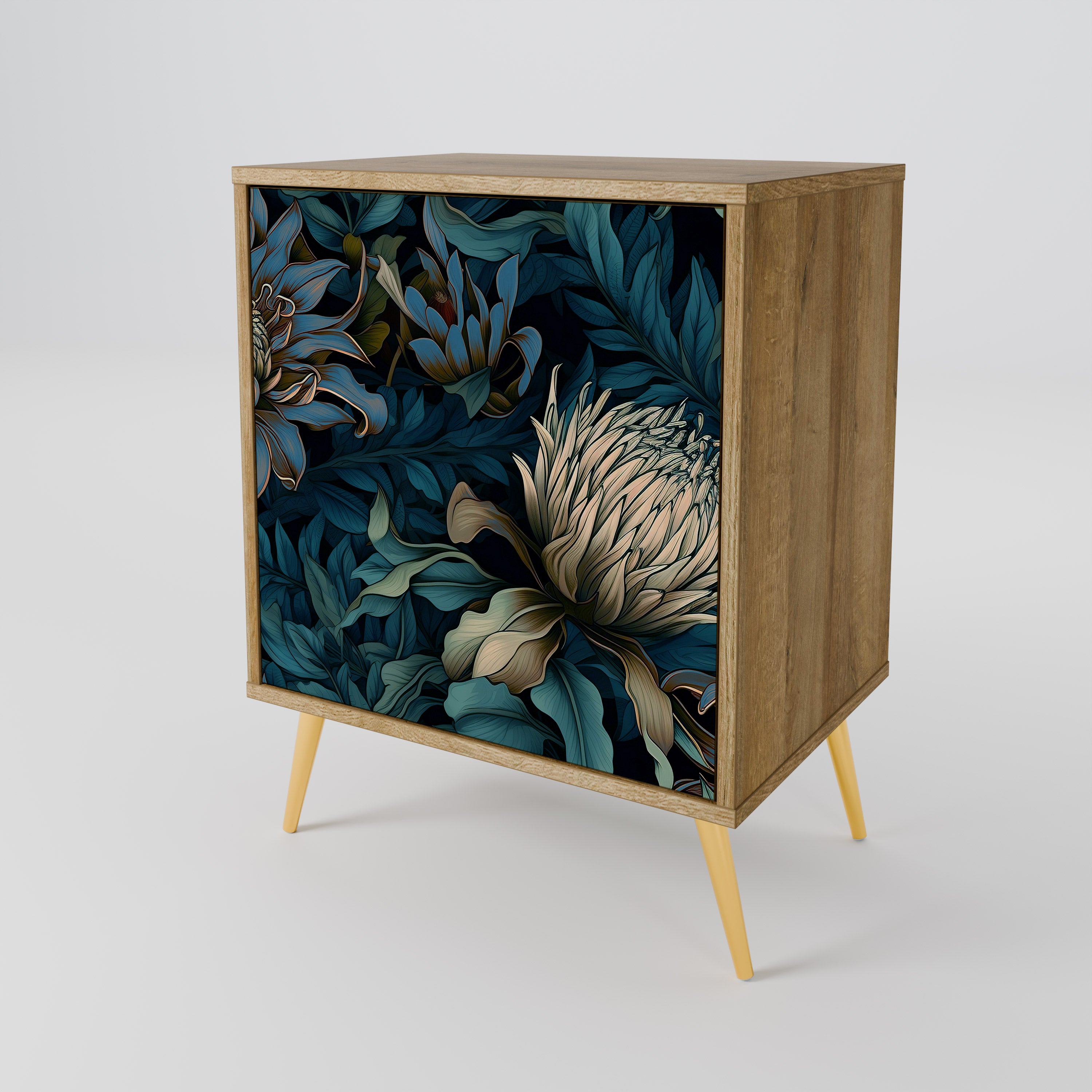 TWILIGHT BLOOM 1-Door Sideboard