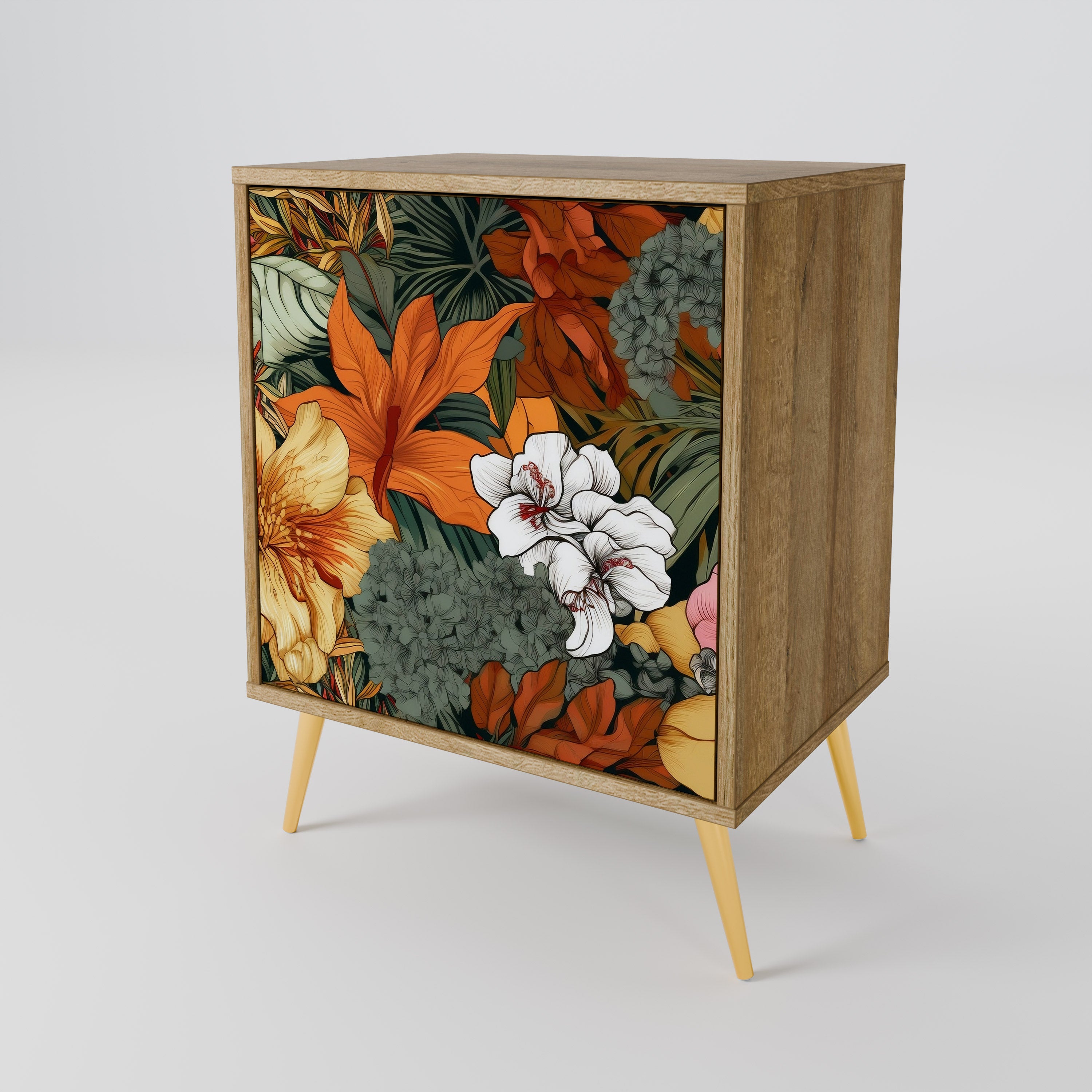 RADIANT FLORA 1-Door Sideboard