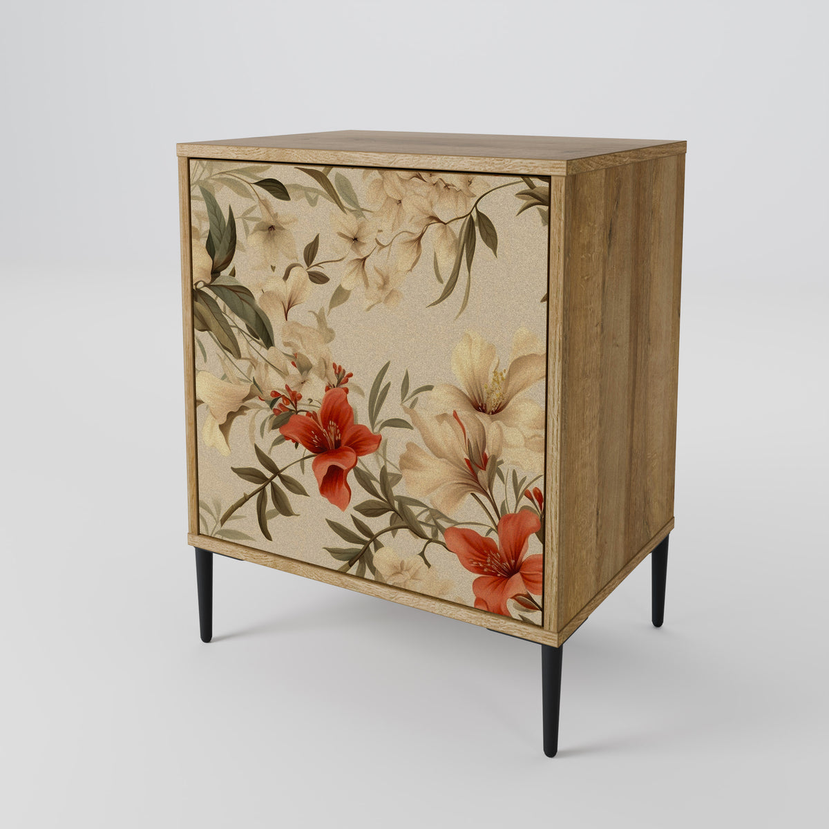 BLOOMING HARMONY 1-Door Sideboard