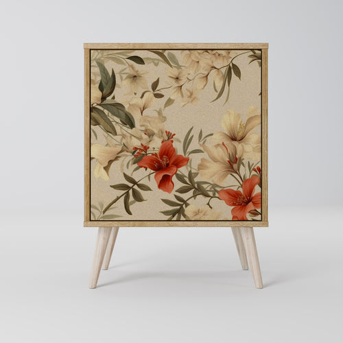 BLOOMING HARMONY 1-Door Sideboard