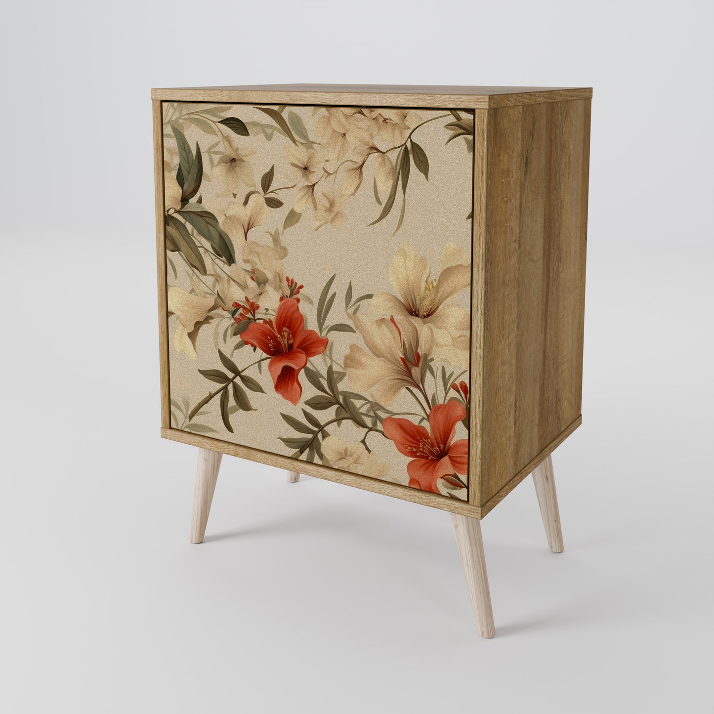 BLOOMING HARMONY 1-Door Sideboard