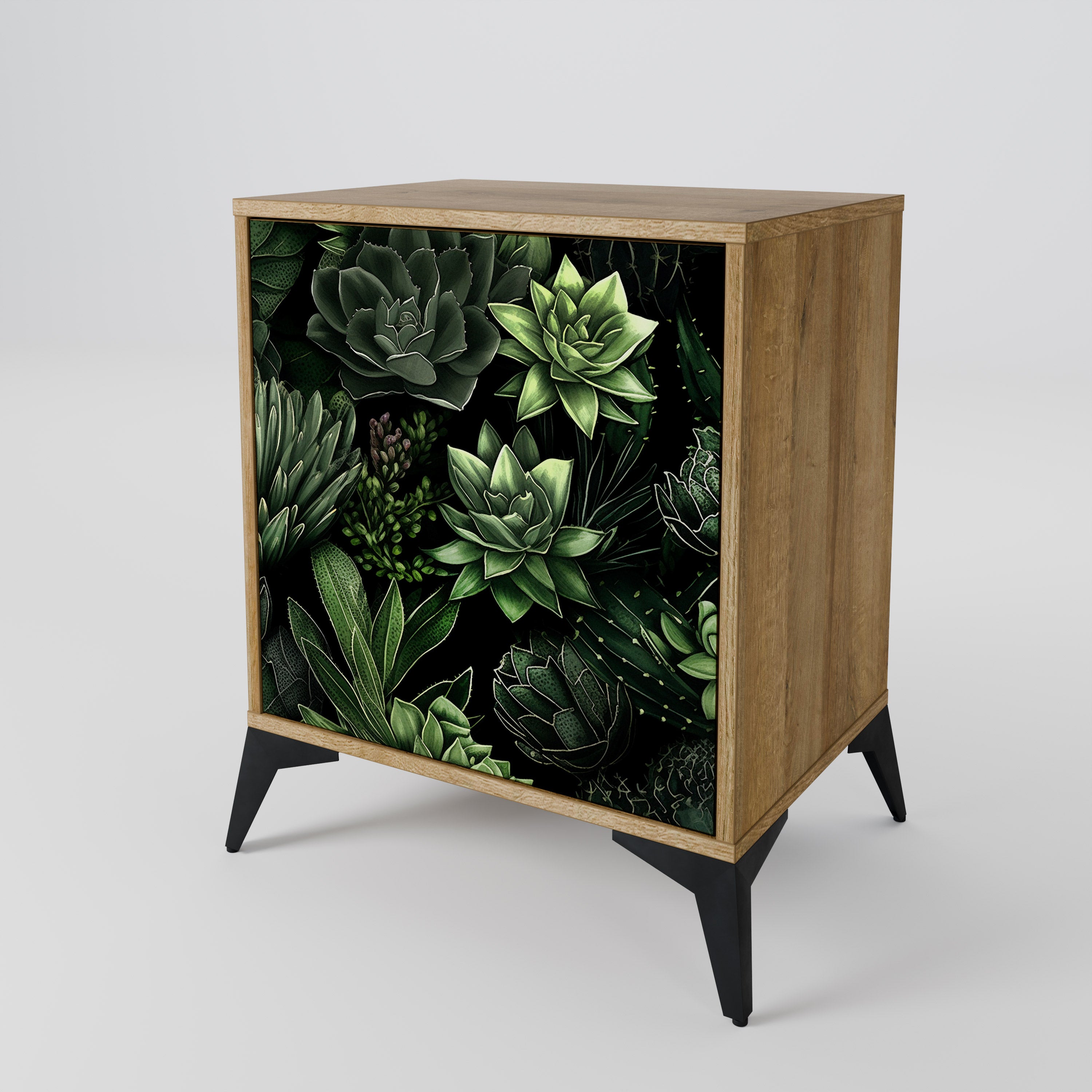 SUCCULENT JUNGLE 1-Door Sideboard
