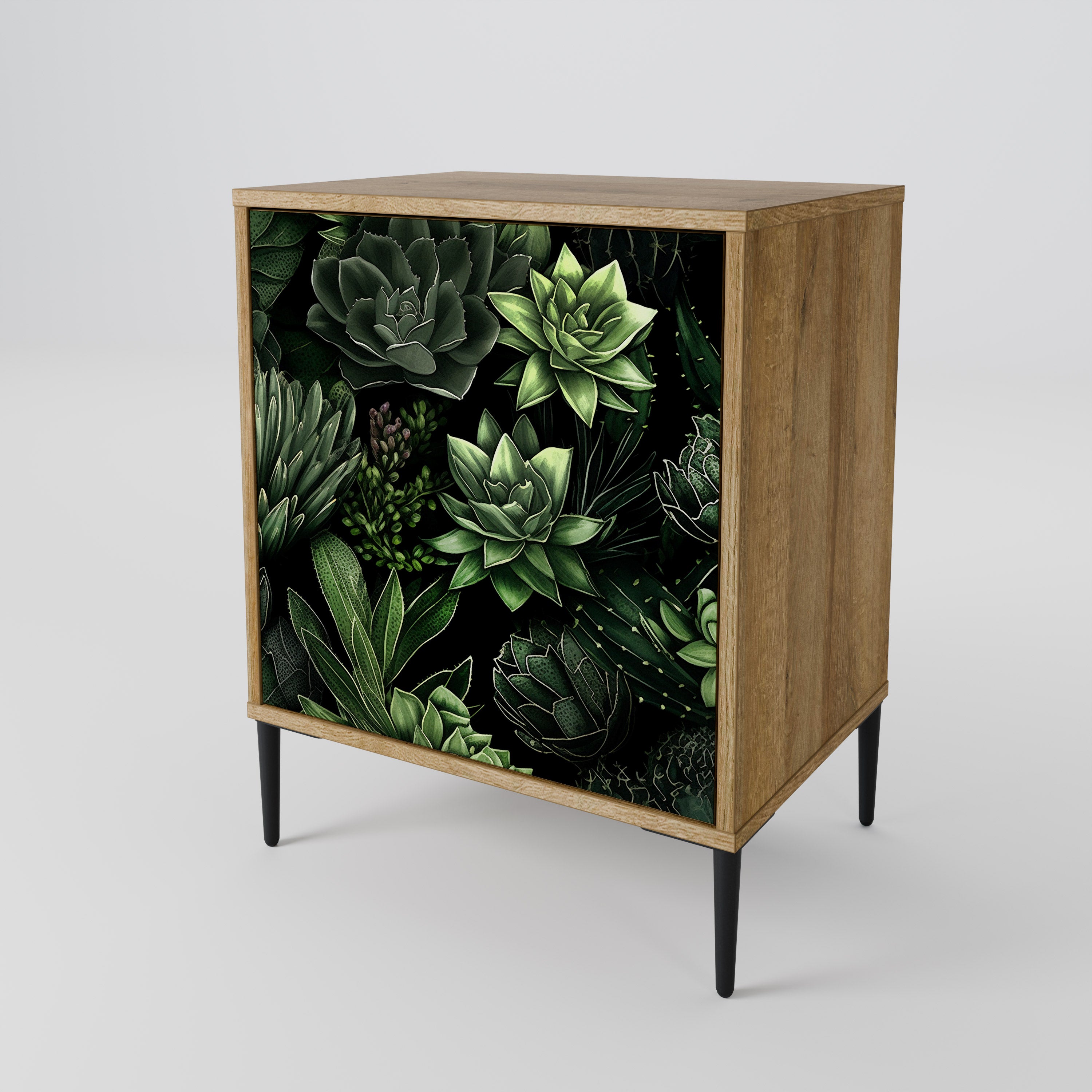 SUCCULENT JUNGLE 1-Door Sideboard