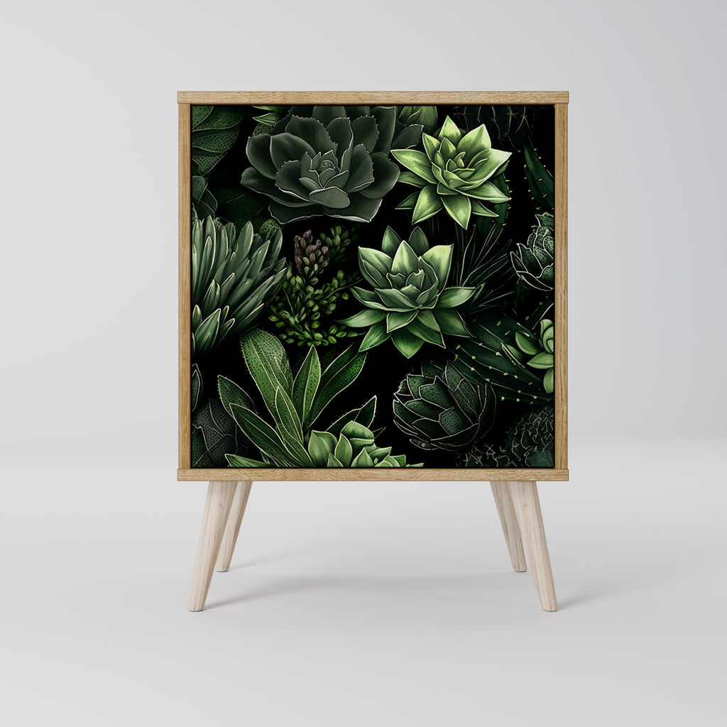SUCCULENT JUNGLE 1-Door Sideboard