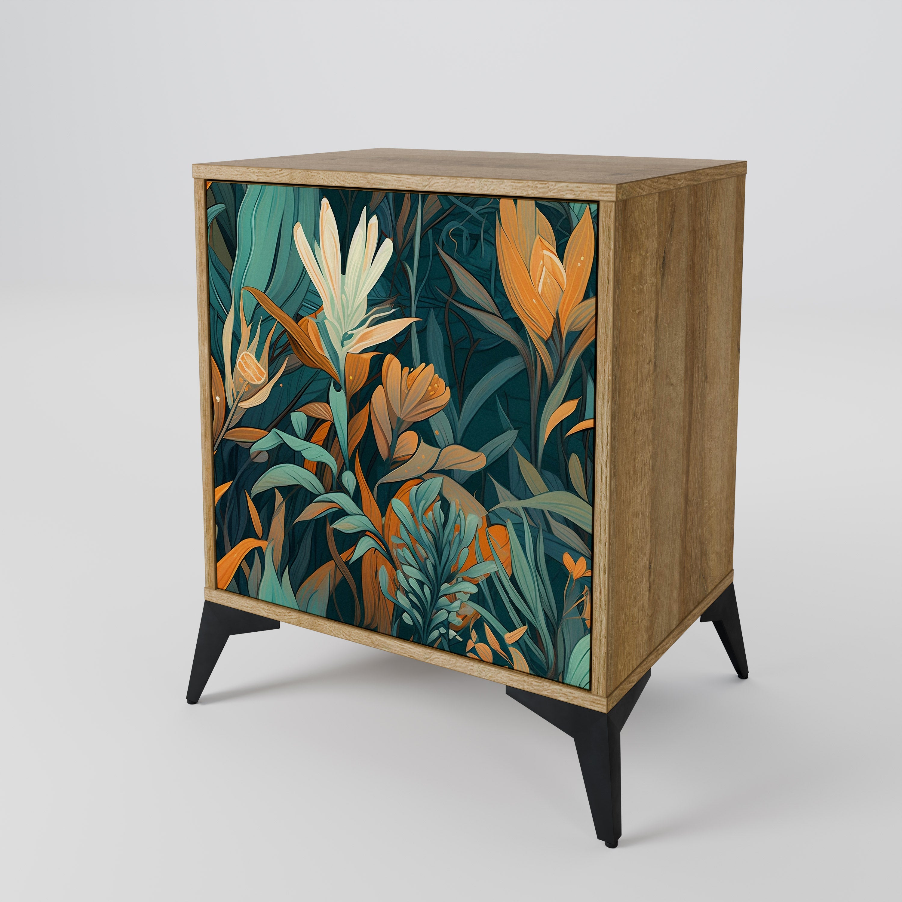 FLORAL SERENITY 1-Door Sideboard
