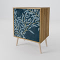 BLUE LEAVES 1-Door Sideboard