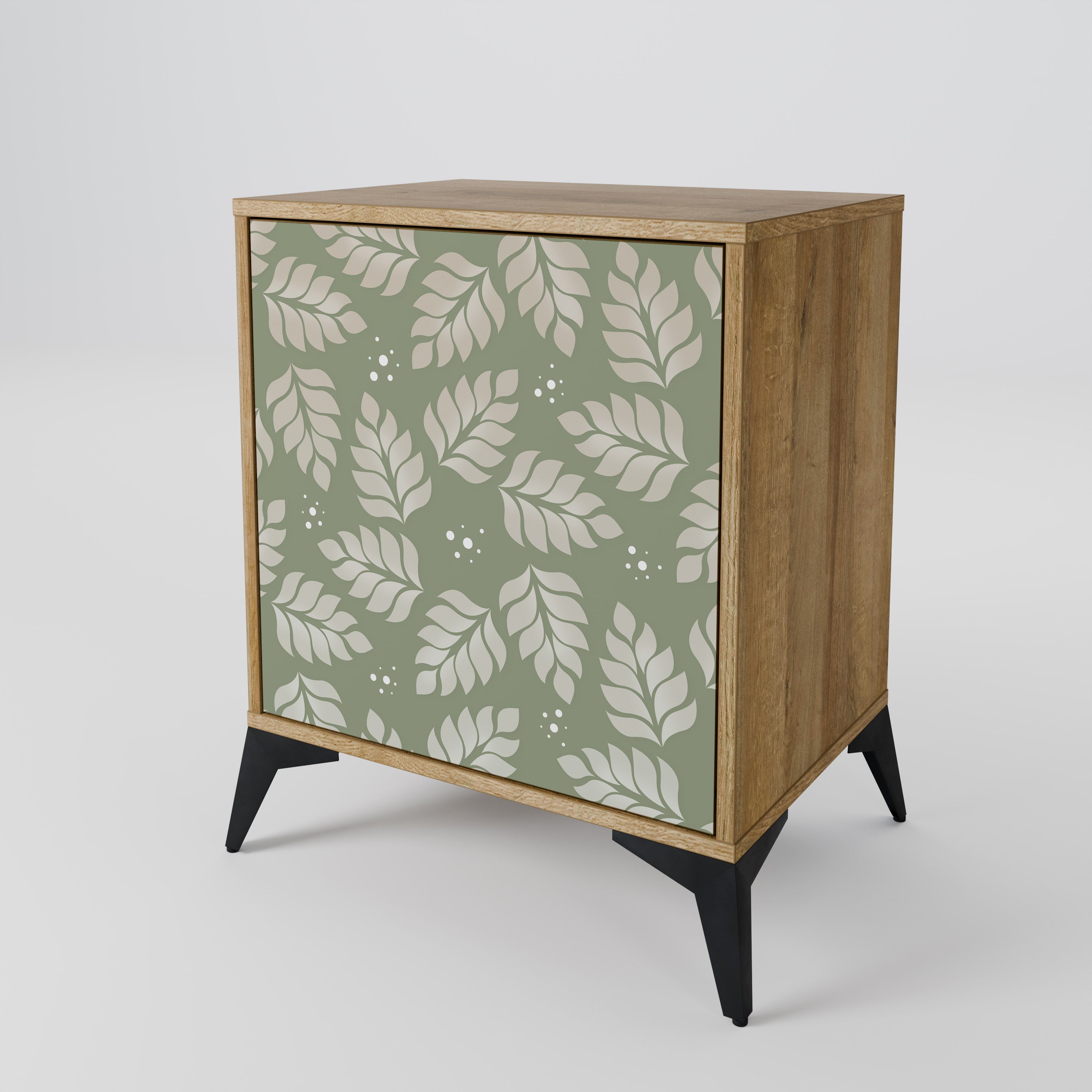 LEAVES ON GREEN 1-Door Sideboard