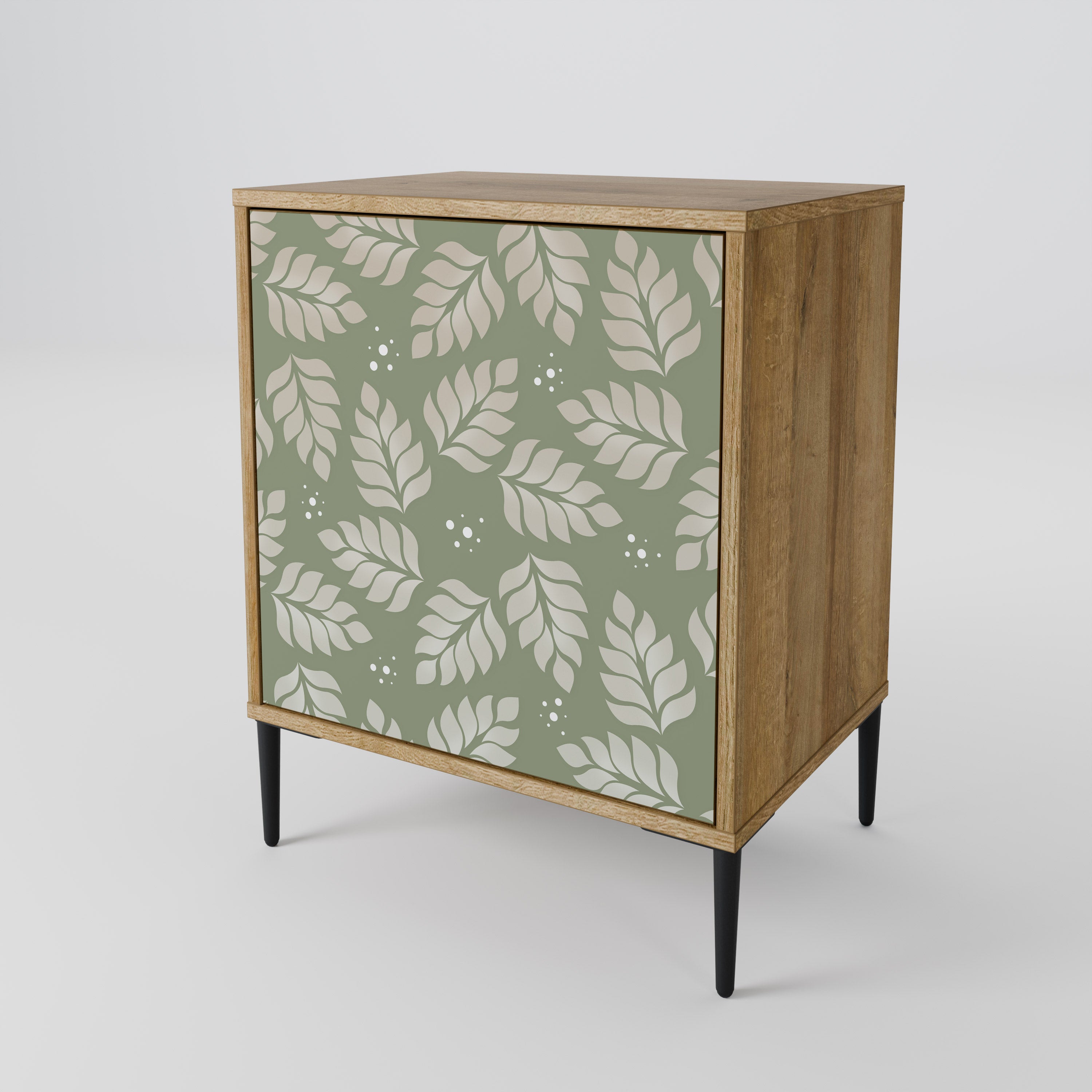 LEAVES ON GREEN 1-Door Sideboard
