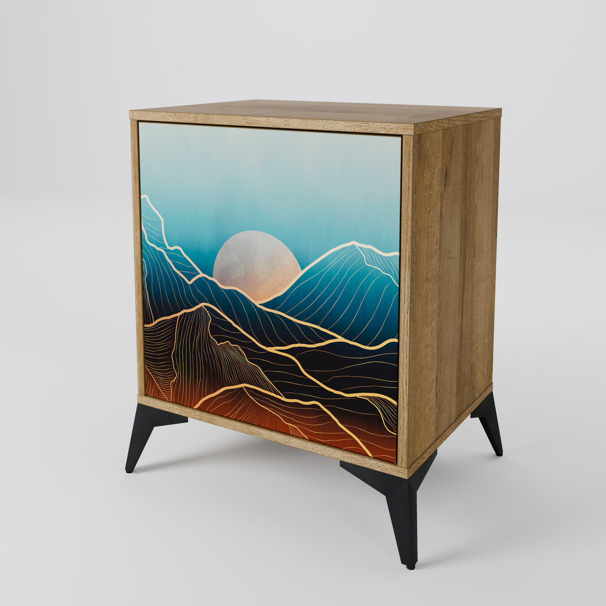 LUNAR SECRETS 1-Door Sideboard