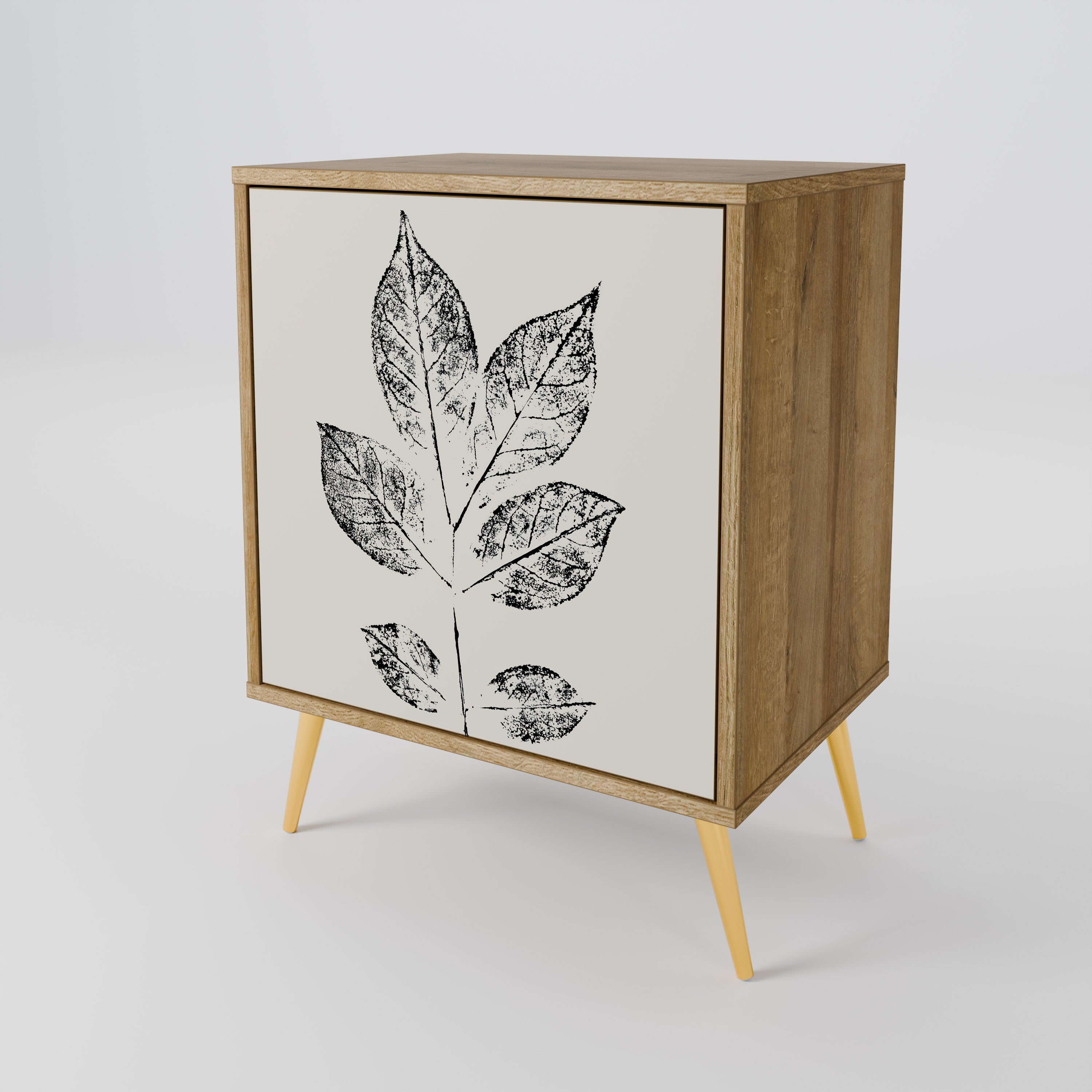 LEAFY STAMPS 1-Door Sideboard