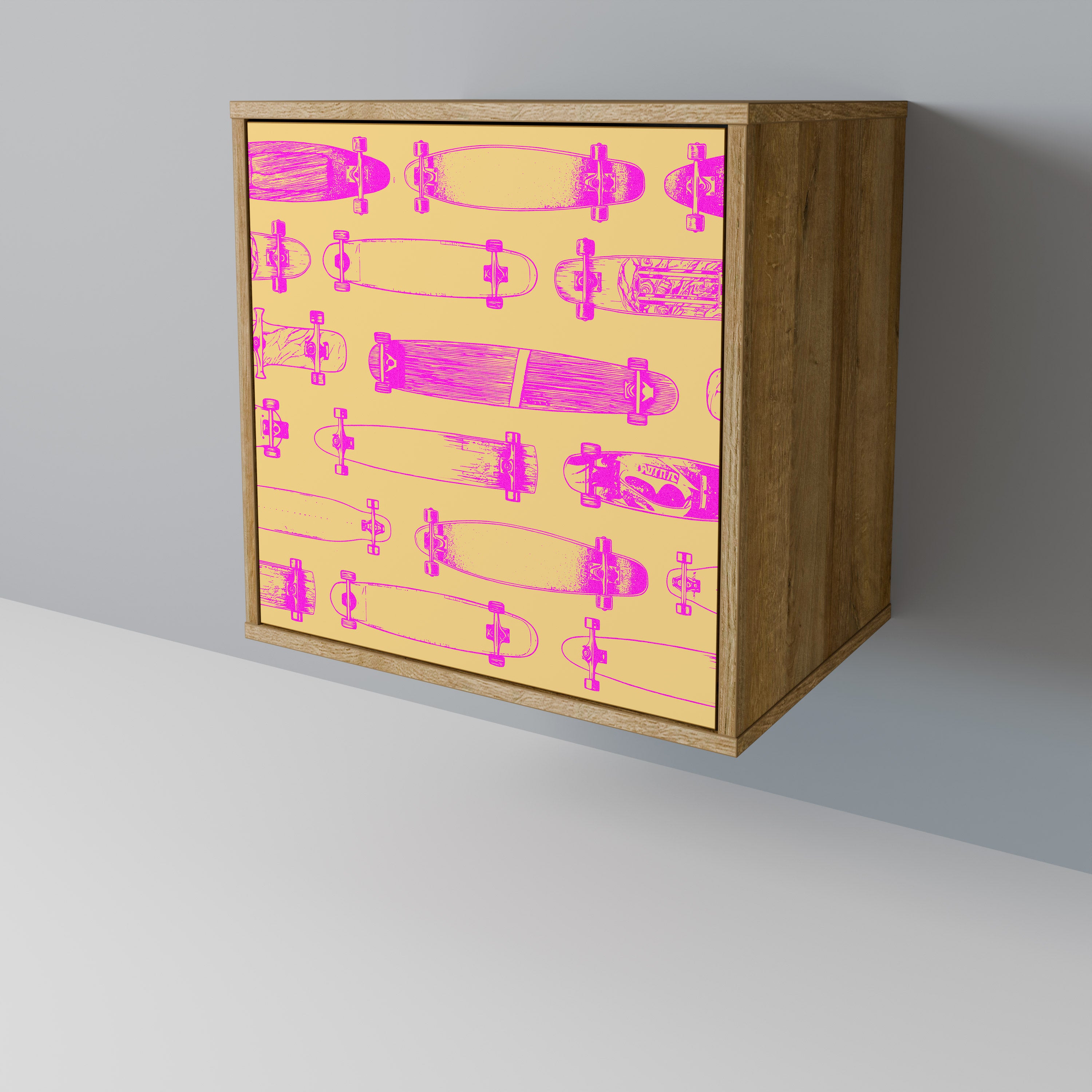 SKATEBOARD ARTISTRY 1-Door Sideboard