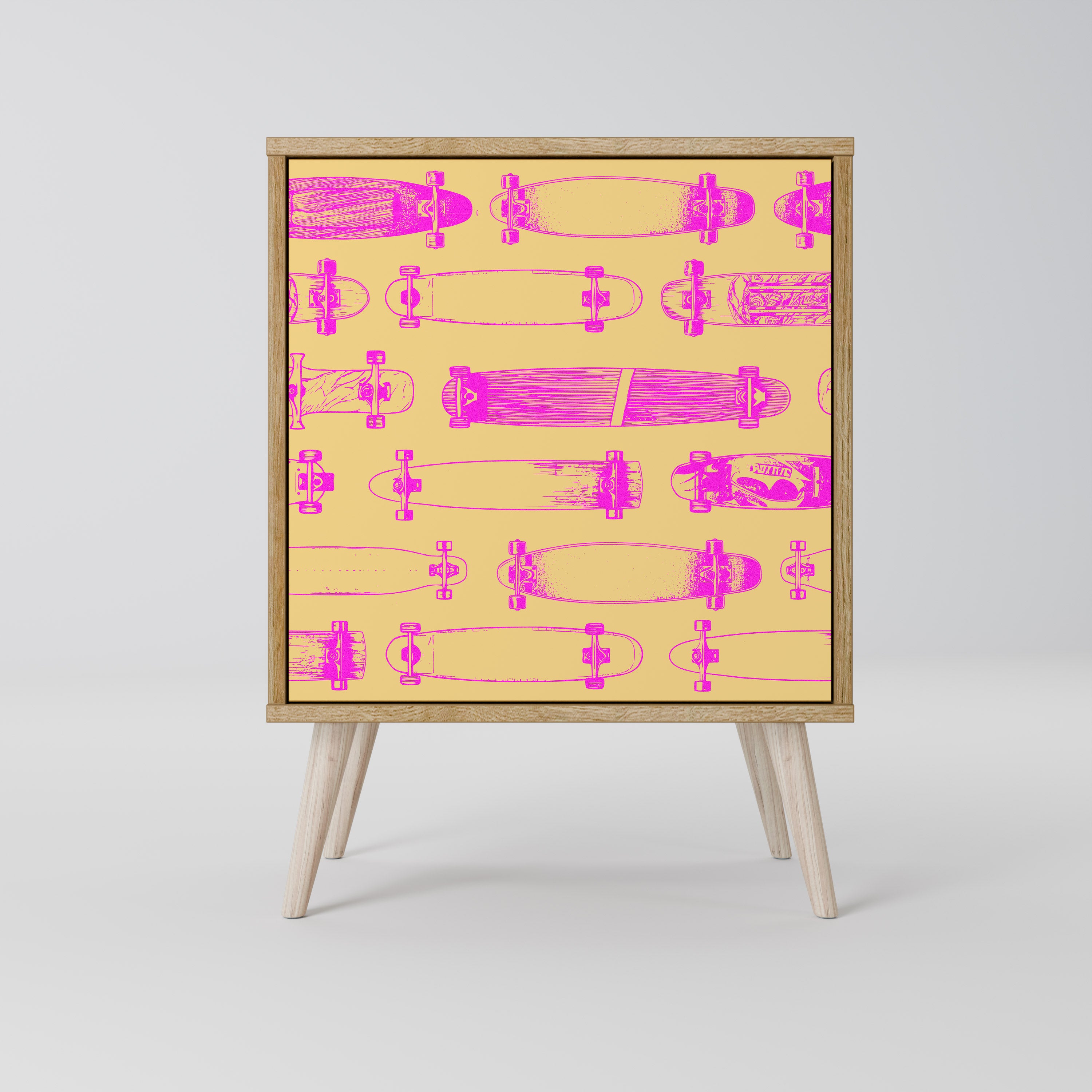 SKATEBOARD ARTISTRY 1-Door Sideboard