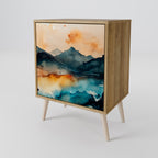 OMINOUS MOUNTAINS 1-Door Sideboard