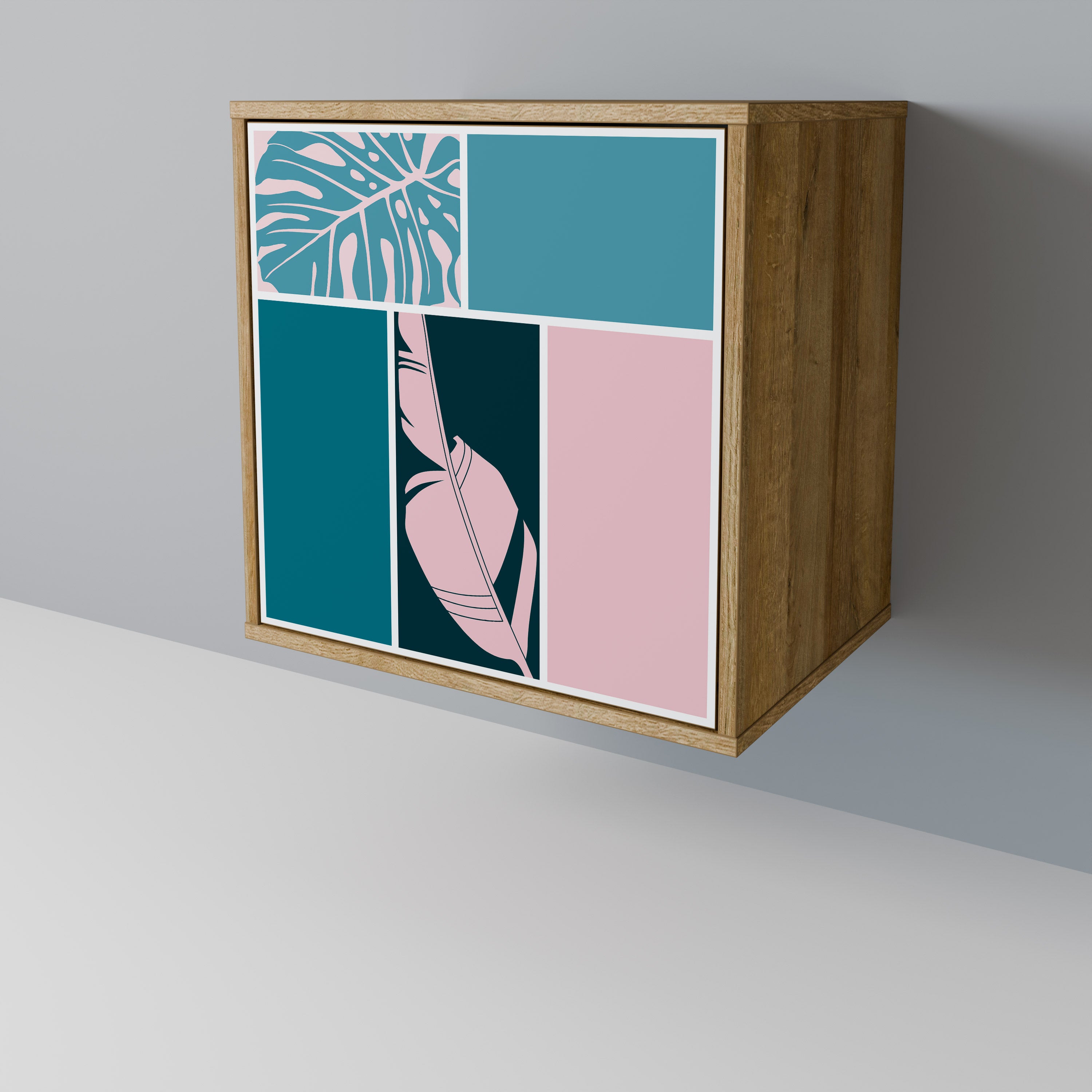 COMBINATION OF SHAPES 1-Door Sideboard