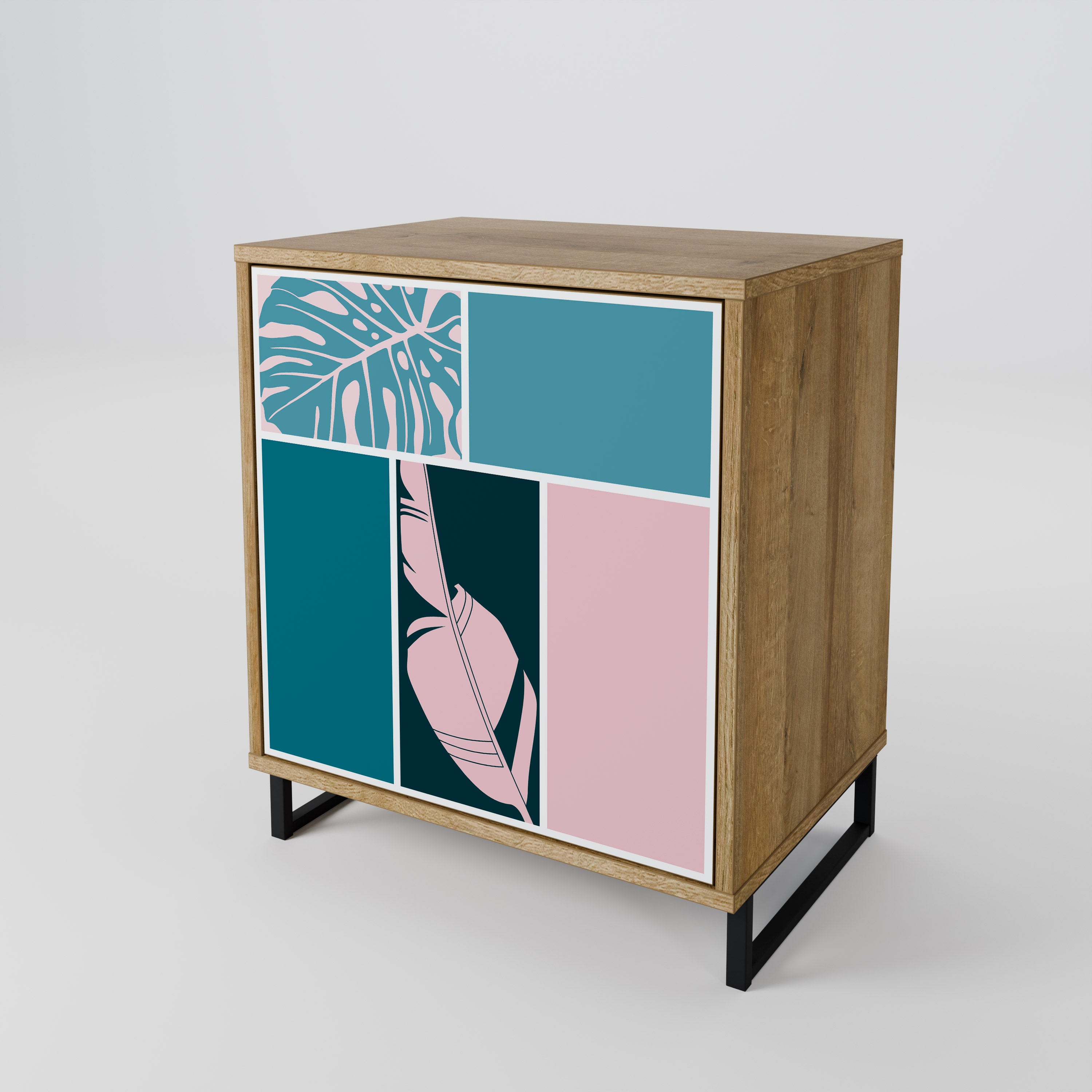 COMBINATION OF SHAPES 1-Door Sideboard