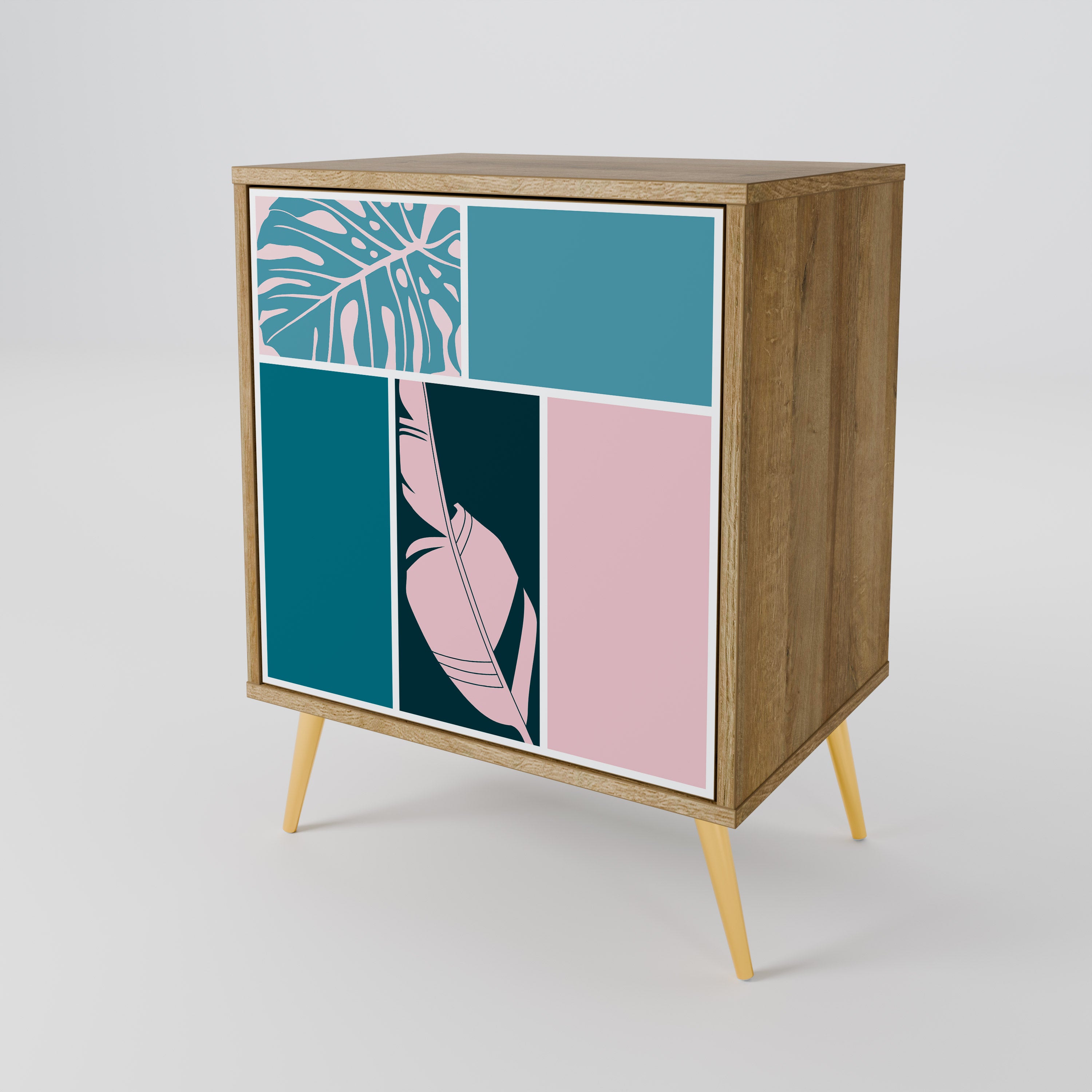 COMBINATION OF SHAPES 1-Door Sideboard