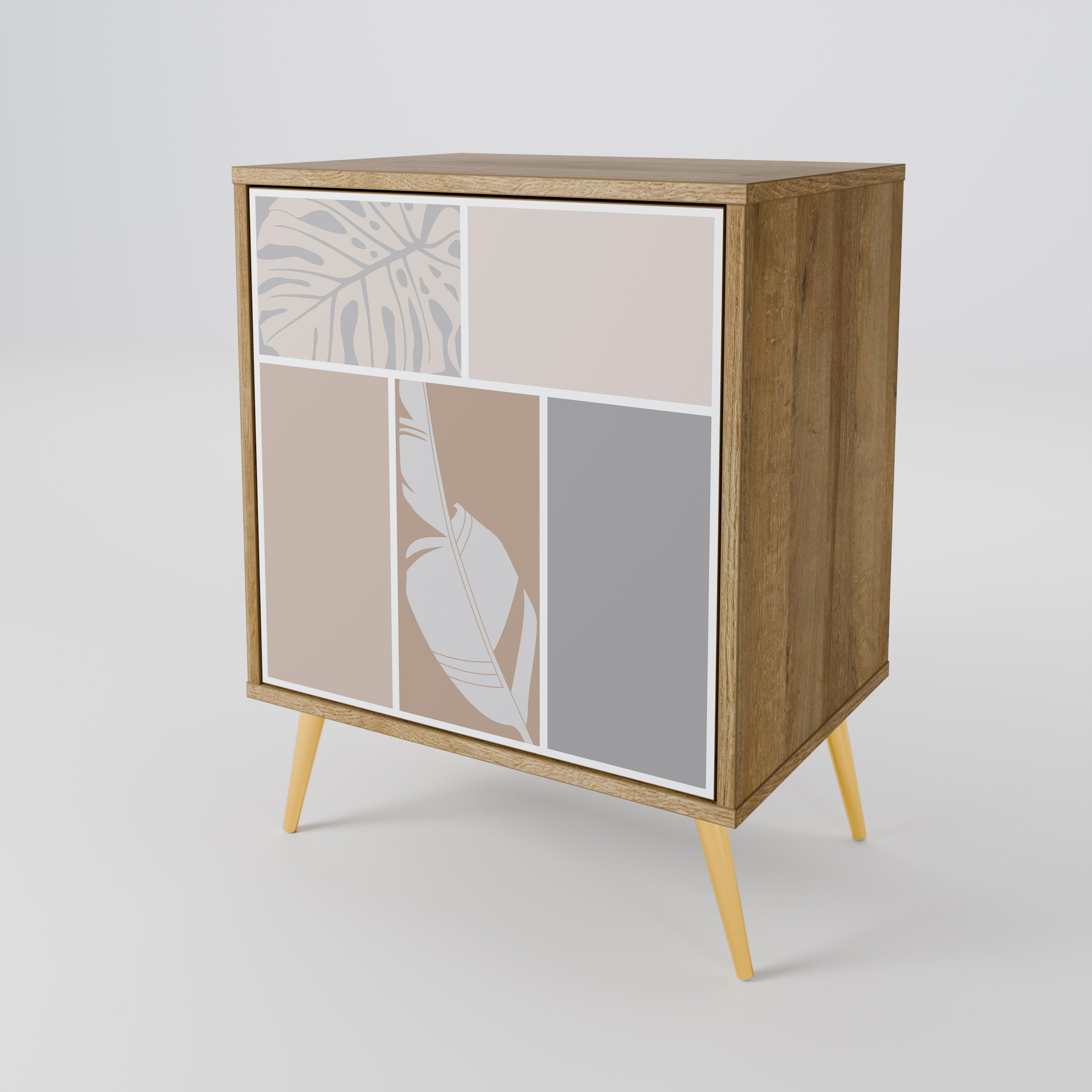 TROPICAL SHAPES 1-Door Sideboard