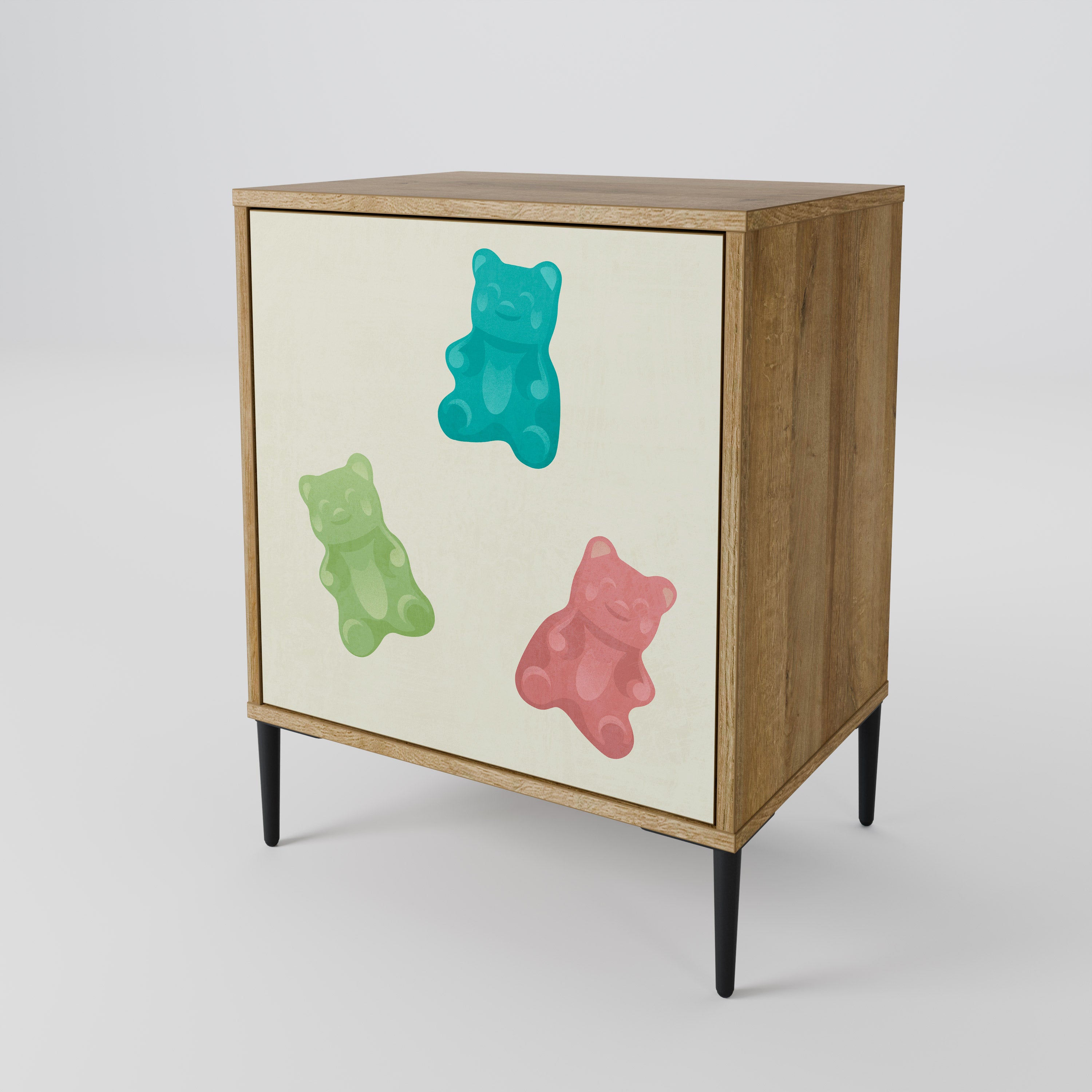 GUMMY BEARS 1-Door Sideboard