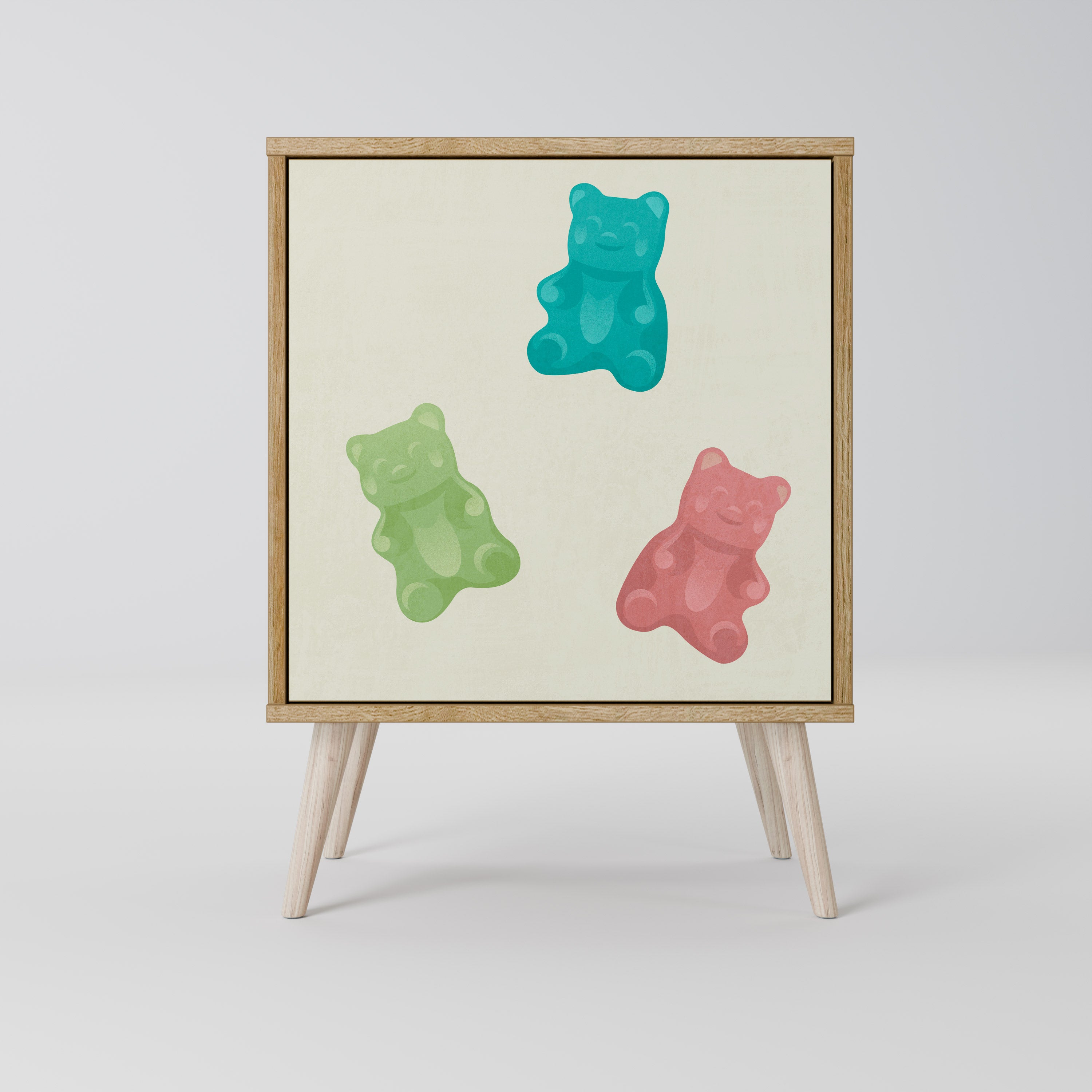 GUMMY BEARS 1-Door Sideboard