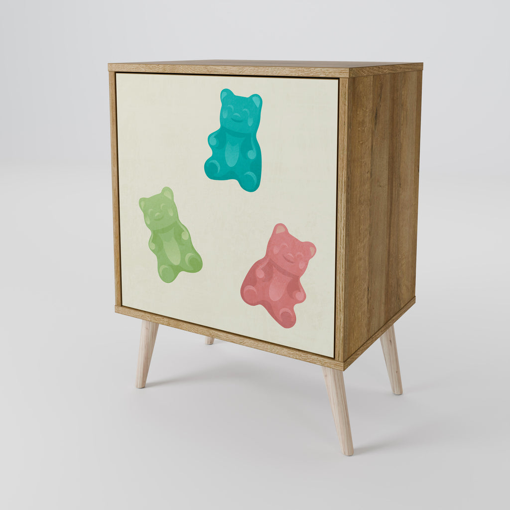 GUMMY BEARS 1-Door Sideboard
