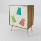 GUMMY BEARS 1-Door Sideboard
