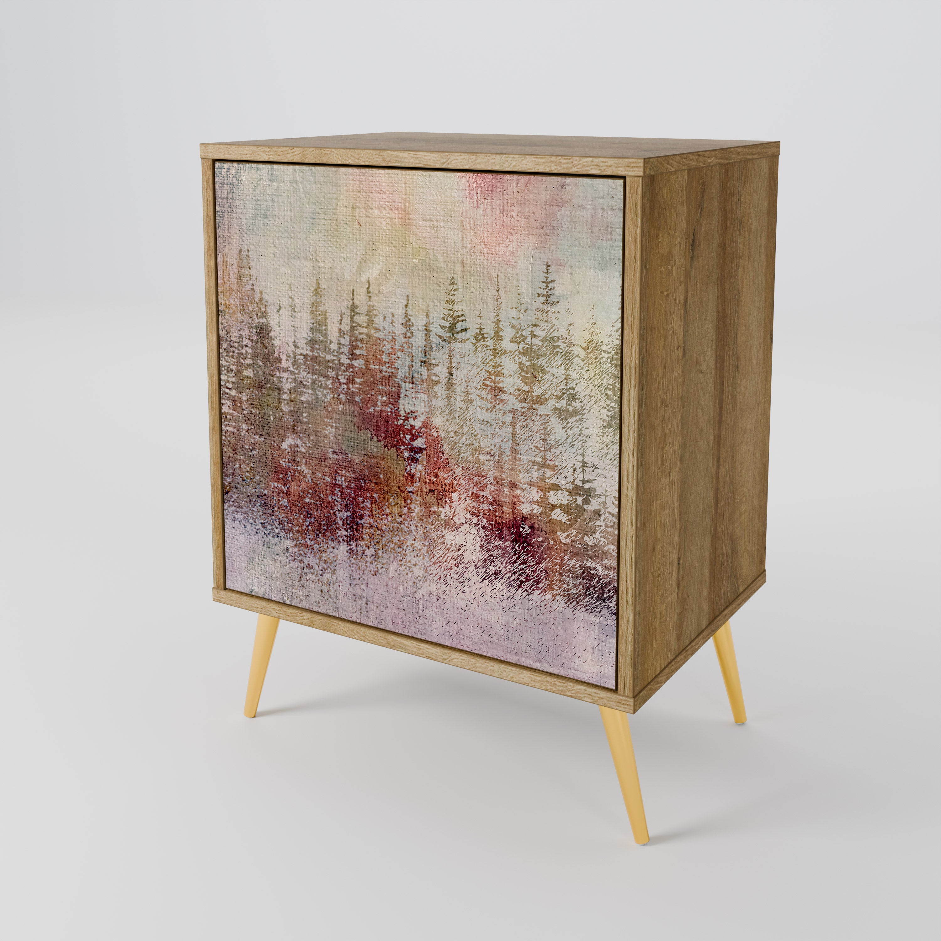 VEILED SUMMIT 1-Door Sideboard