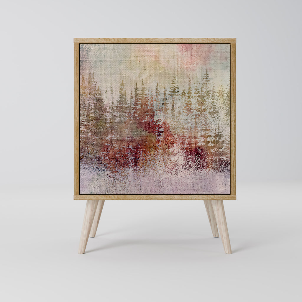 VEILED SUMMIT 1-Door Sideboard