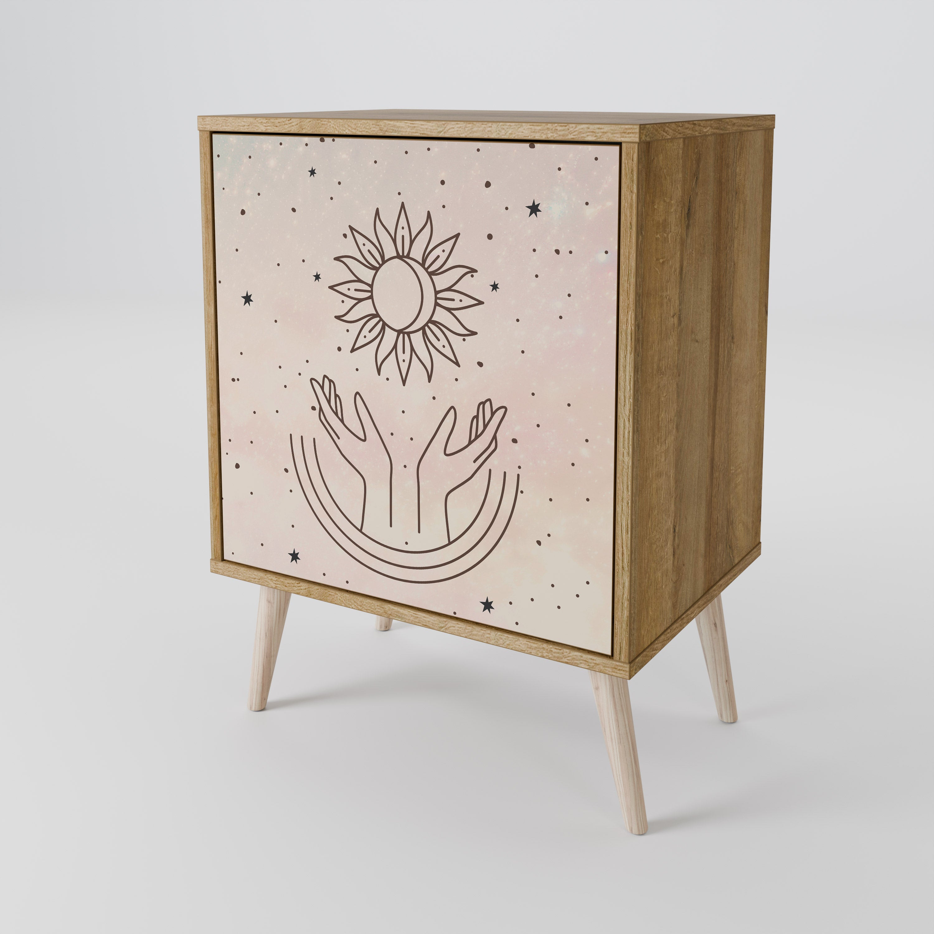 DELICATE BEAUTY 1-Door Sideboard