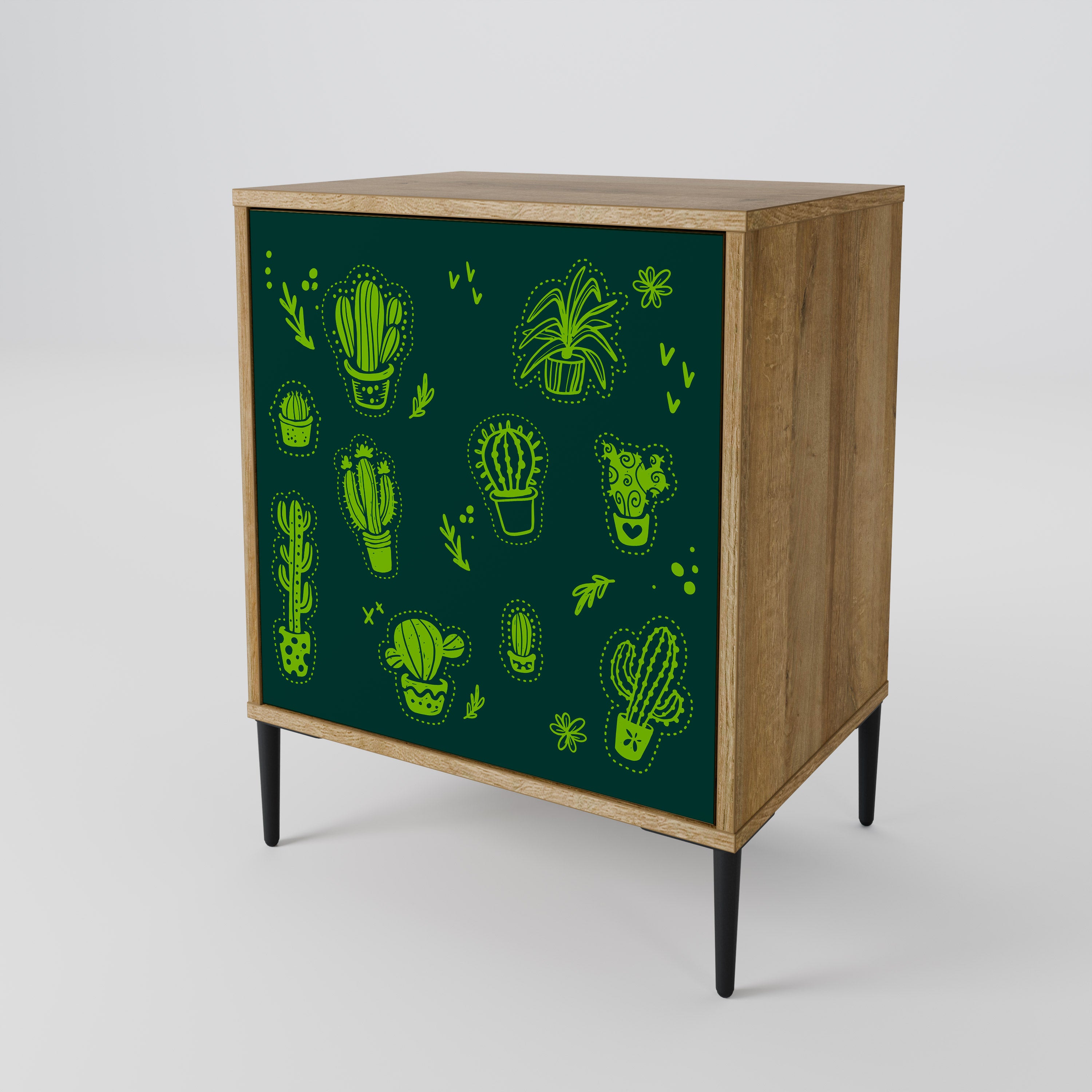 DESERT GREEN 1-Door Sideboard