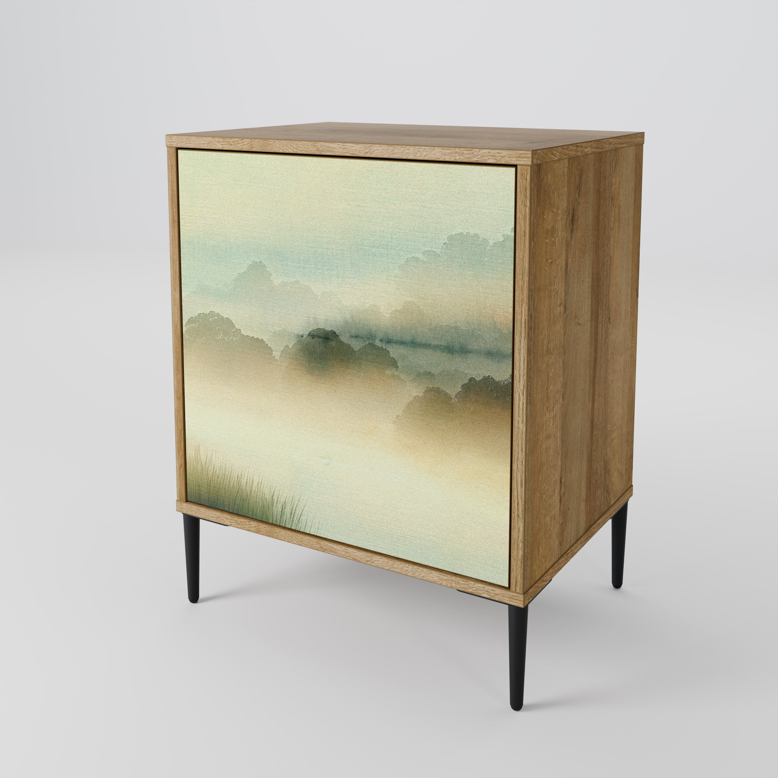 MORNING BY THE LAKE 1-Door Sideboard