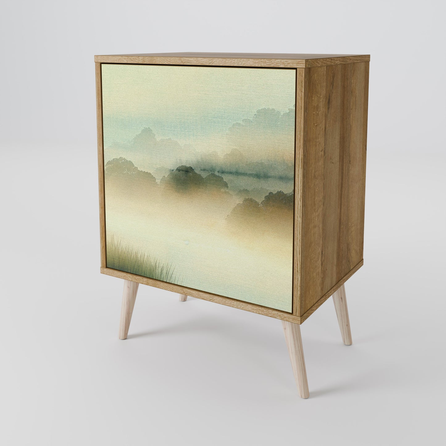 MORNING BY THE LAKE 1-Door Sideboard