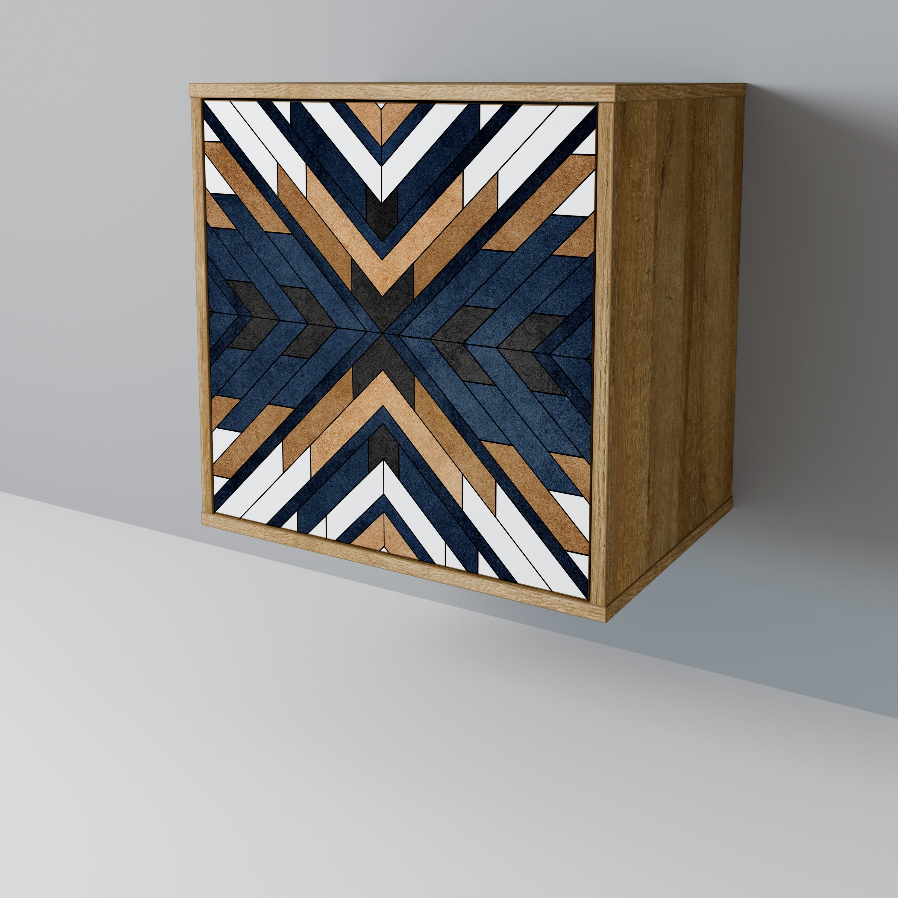 ARTFUL GEOMETRY 1-Door Sideboard