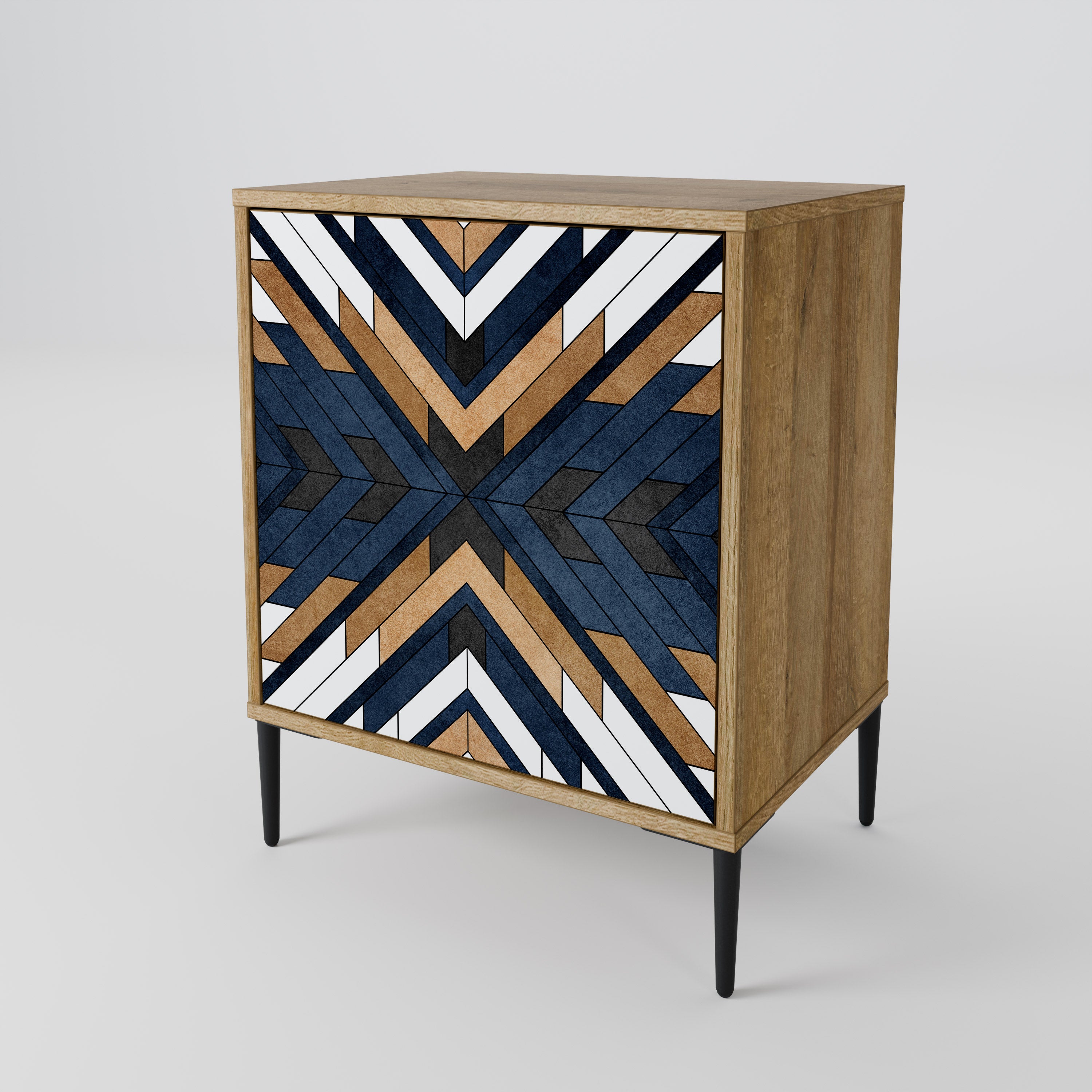ARTFUL GEOMETRY 1-Door Sideboard