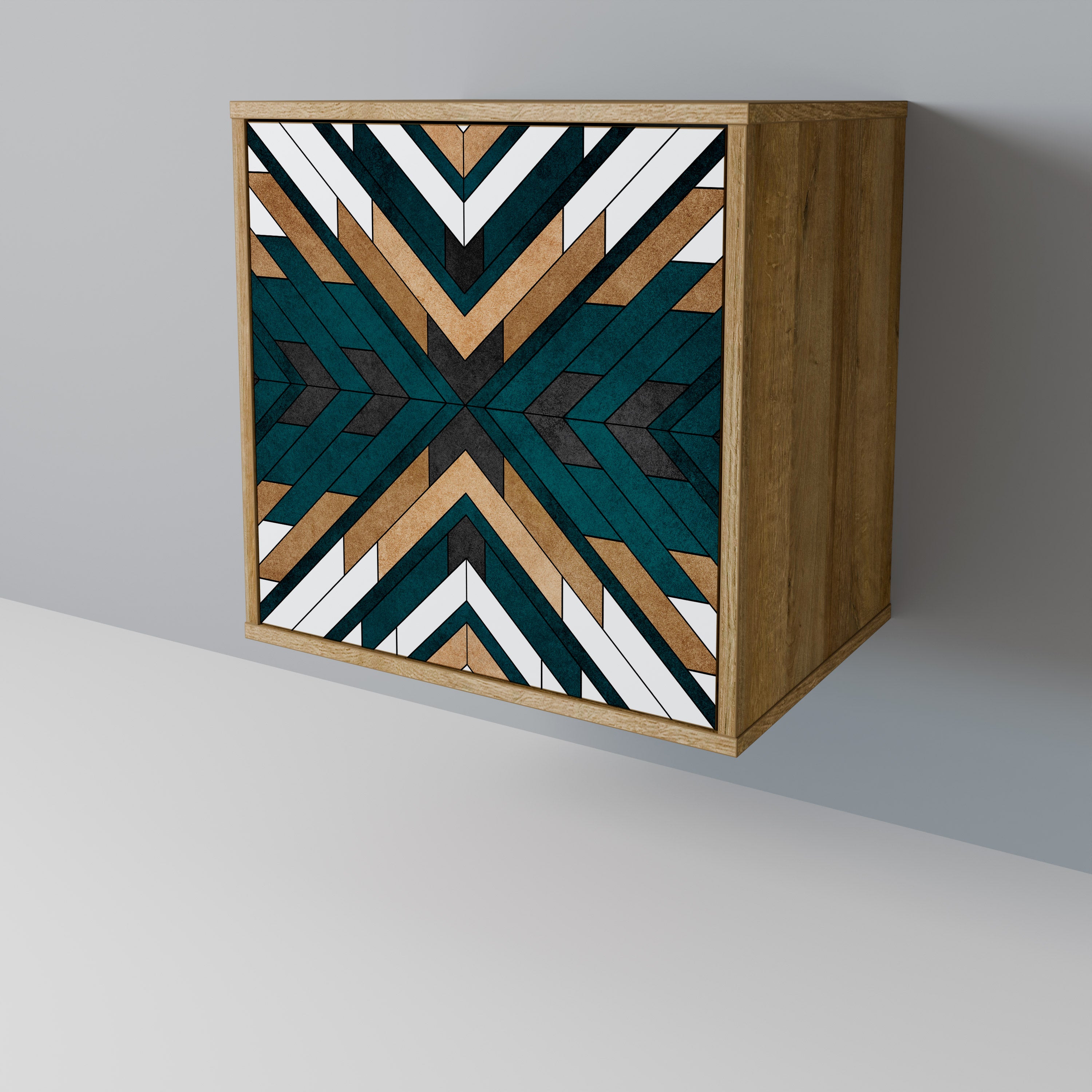 ARTISTIC GEOMETRY 1-Door Sideboard