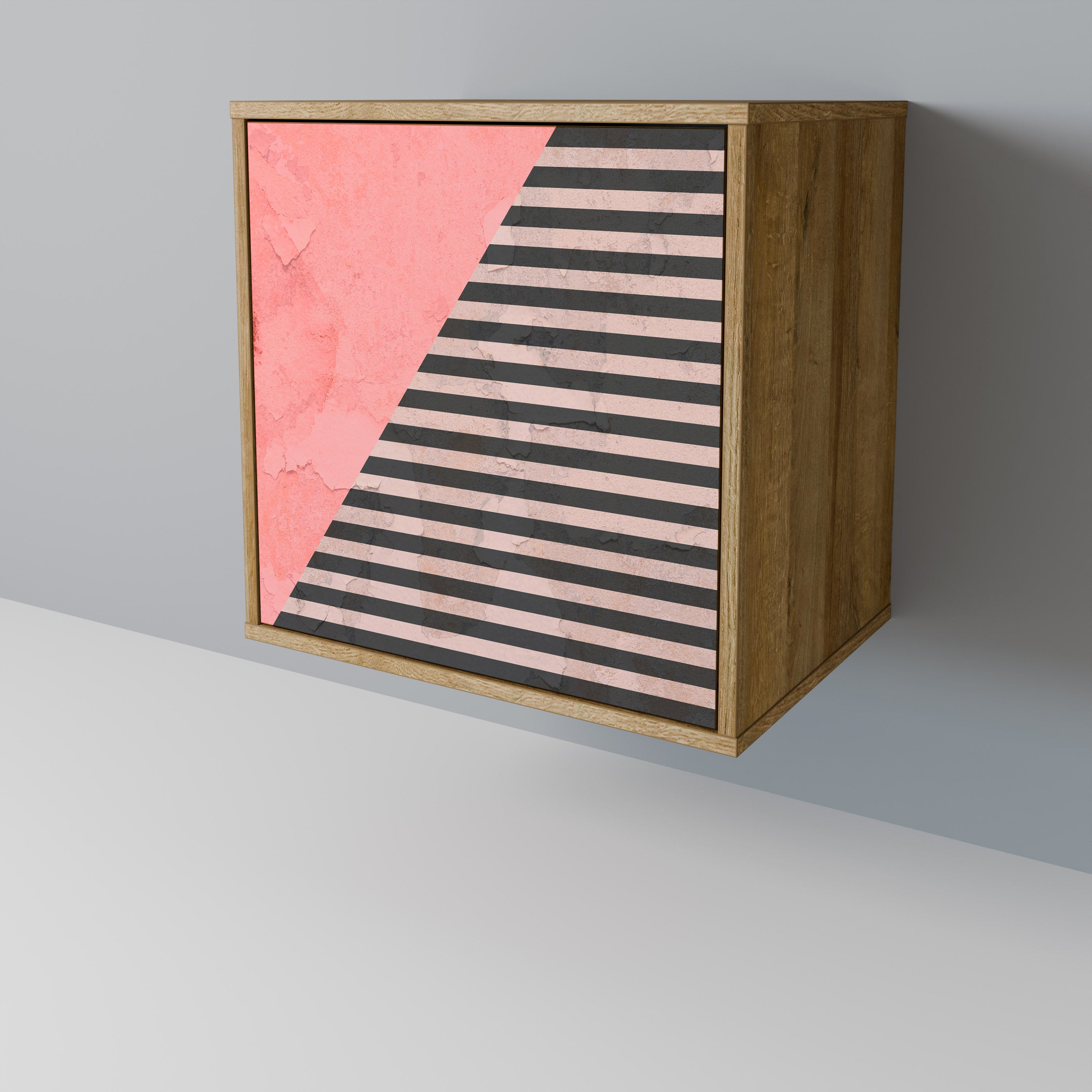 GLAMOROUS STRIPE 1-Door Sideboard