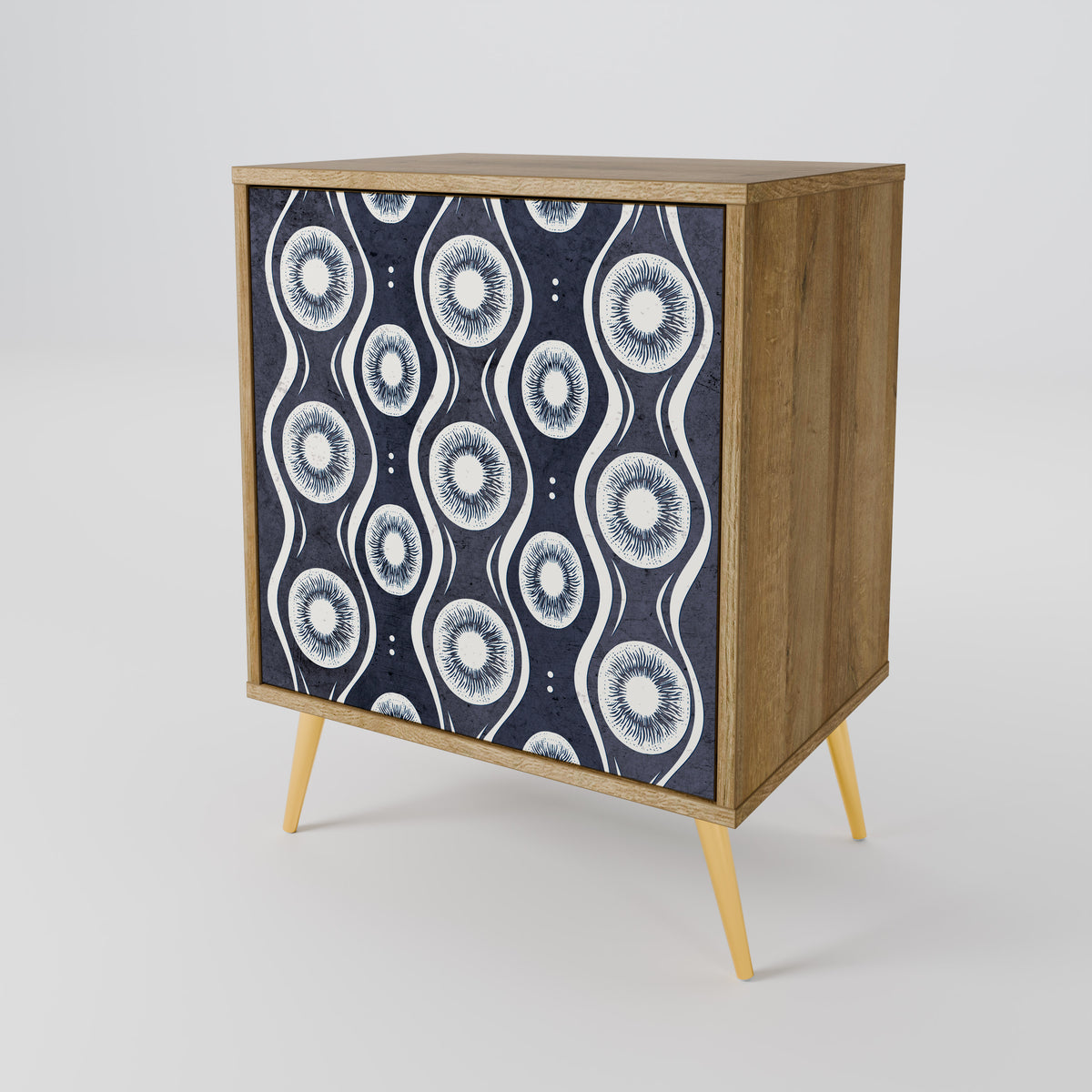 GRAPHITE EYES 1-Door Sideboard