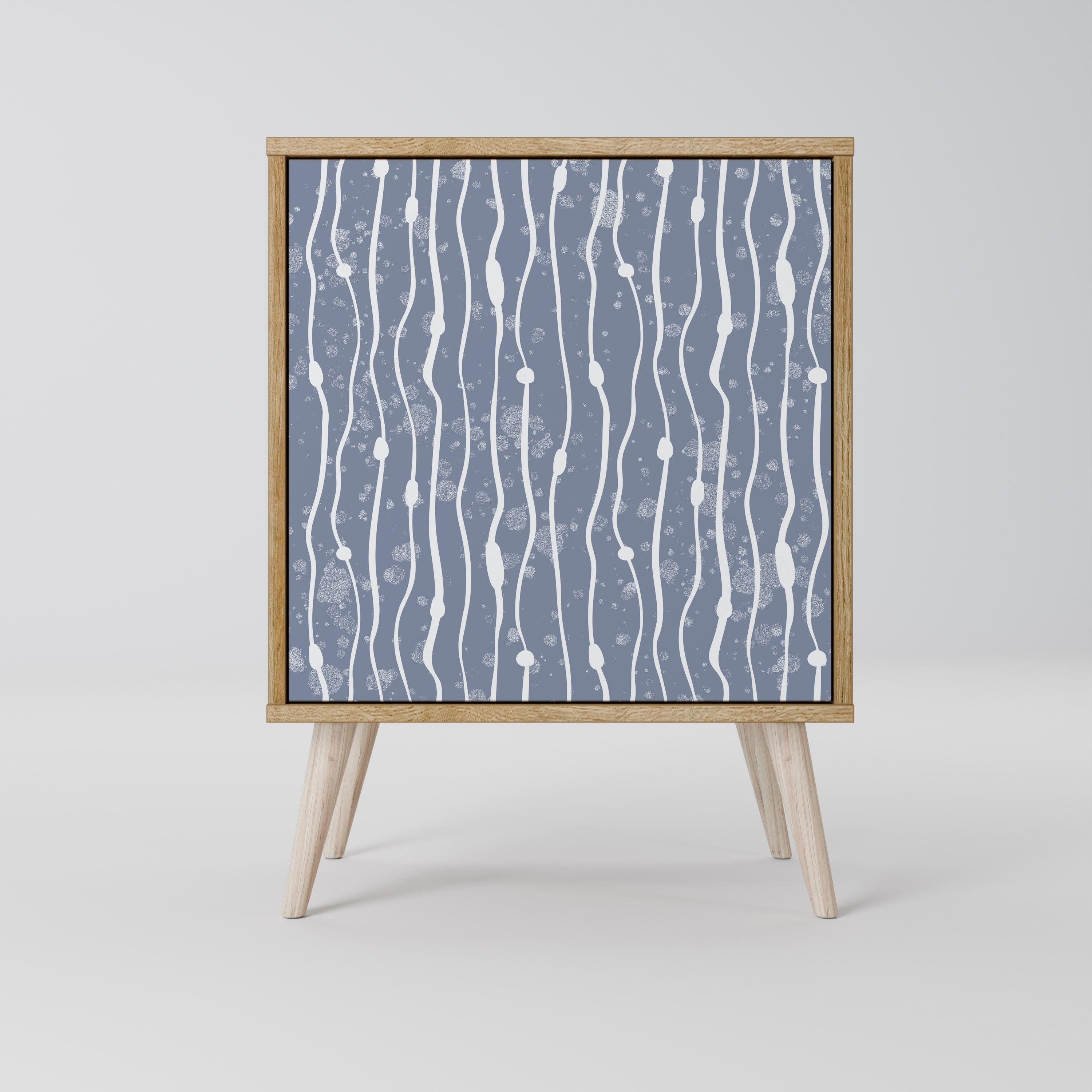 GRAPHITE RAIN 1-Door Sideboard