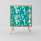 TURQUOISE RAIN 1-Door Sideboard